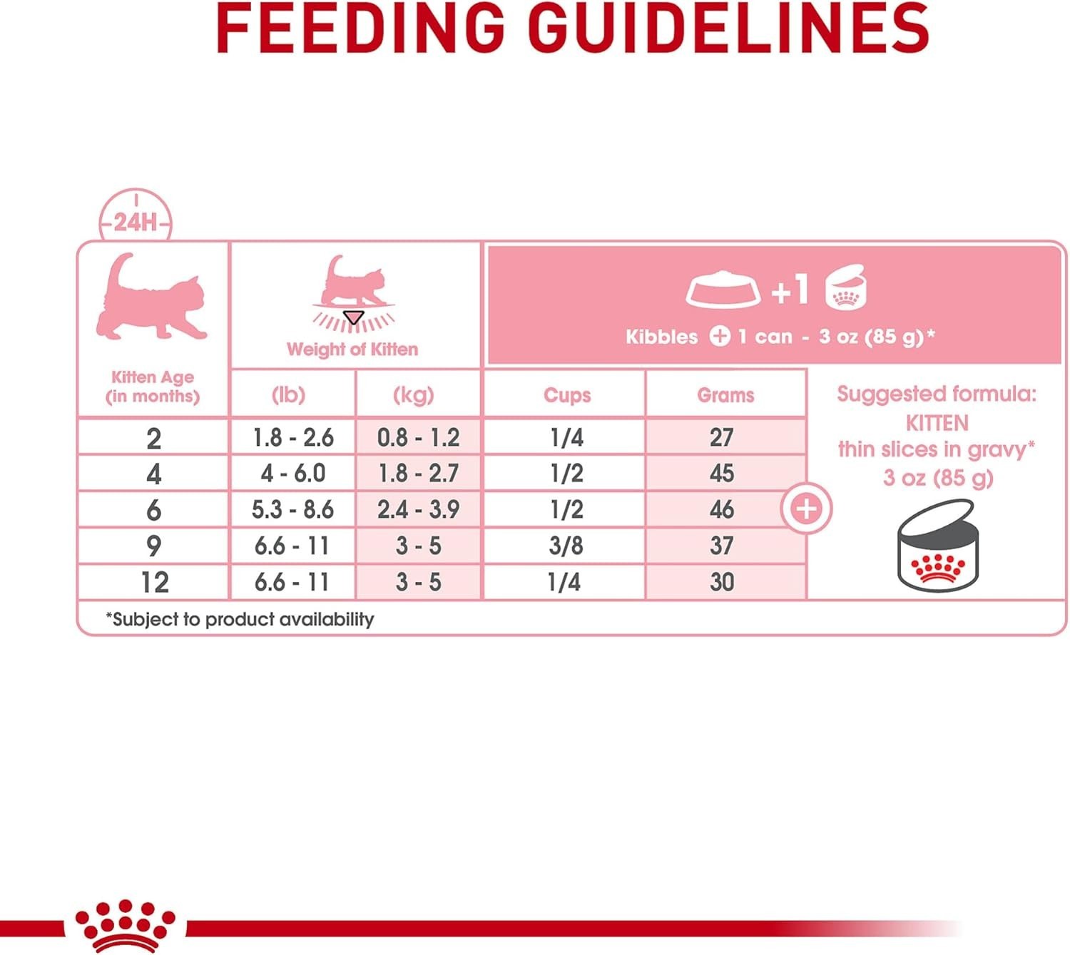 Royal Canin Kitten Up to 12 months | Thin Slices in Gravy | Cat Food, Pack of 12