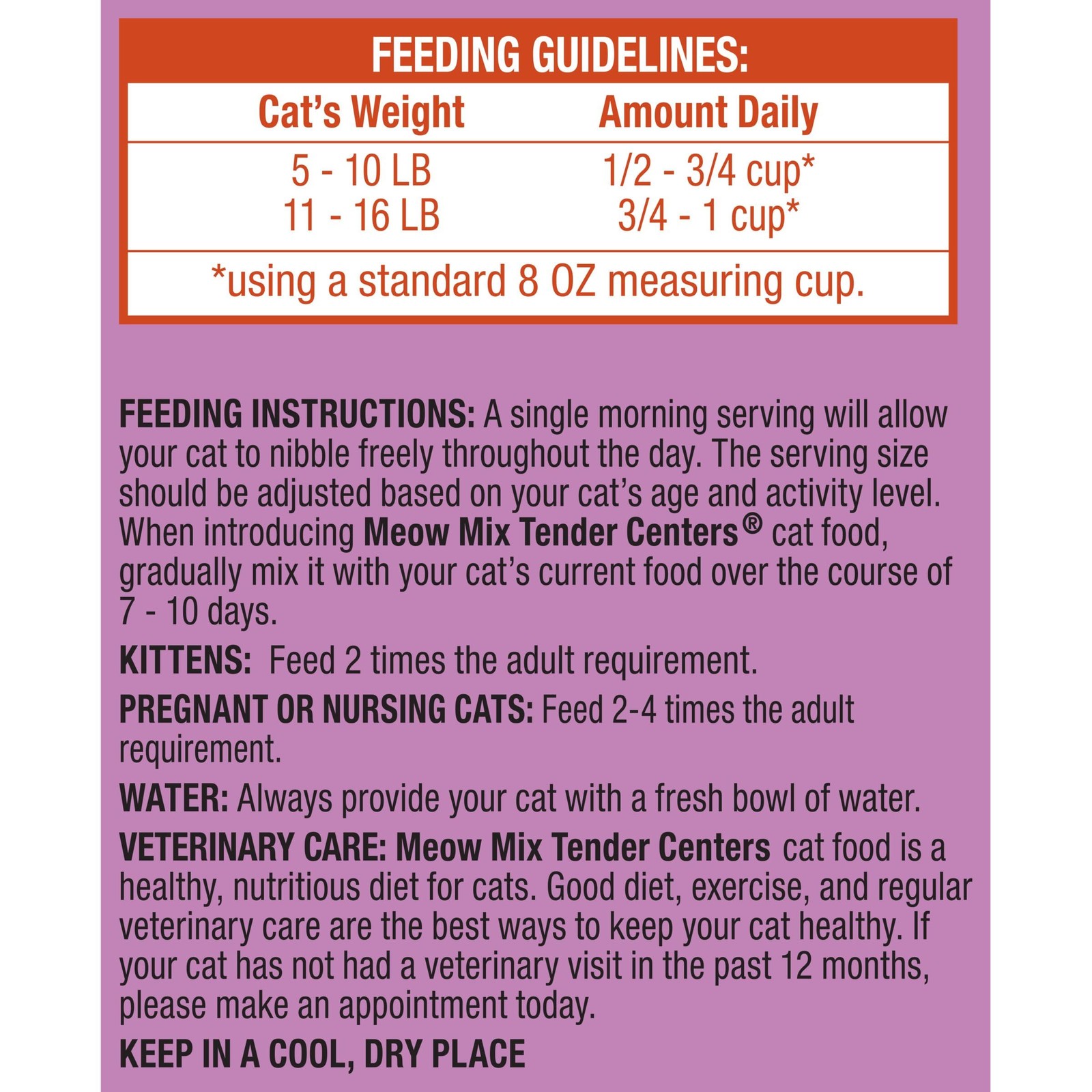 Meow Mix Tender Centers Basted Bites Chicken and Tuna 3 Pound (Pack of 1)