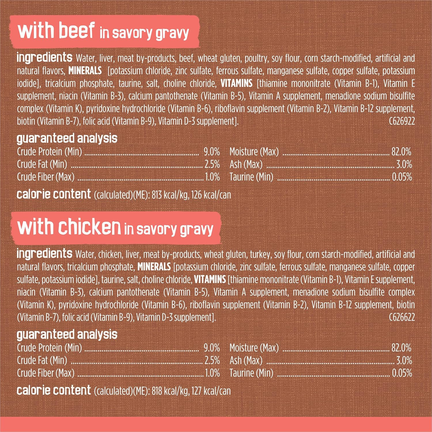 Purina Extra Gravy Wet Cat Food Chunky 24Ct Variety Pack (With Chicken, Turkey,