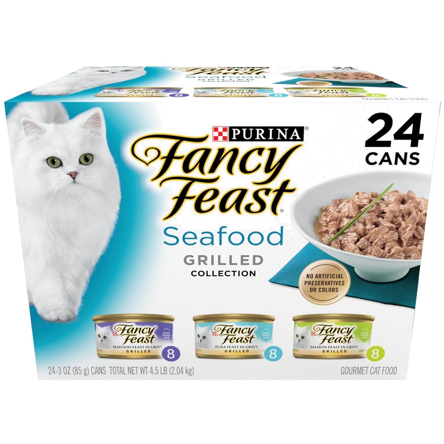 Purina Grilled Cat Food Variety Pack – Seafood Collection