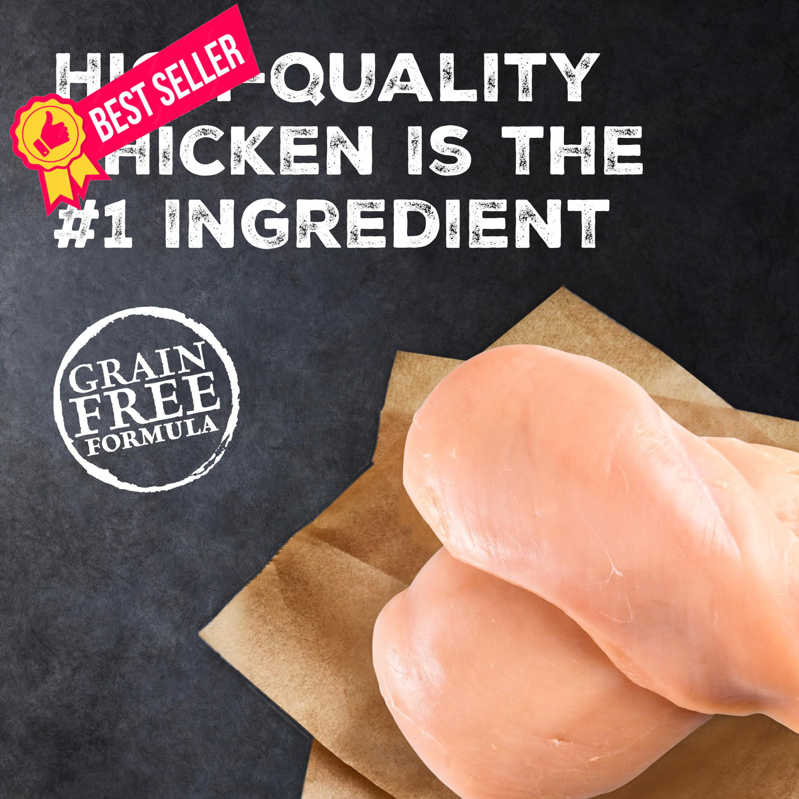 Blue Buffalo Wilderness with Chicken Natural 12 Pound (Pack of 1), brown