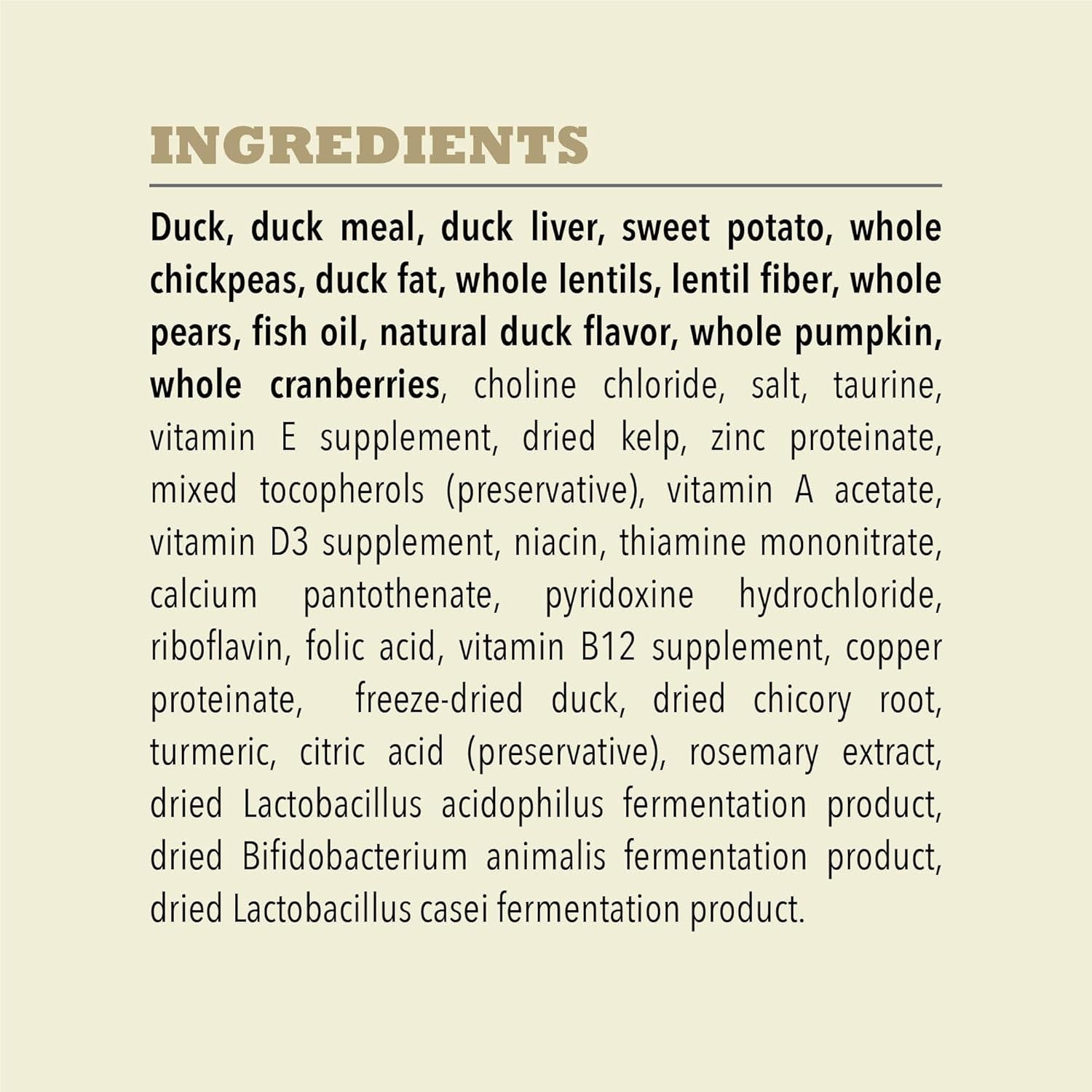 ACANA Singles Limited Ingredient Grain Free High Protein Dry Dog Food Duck & Pea