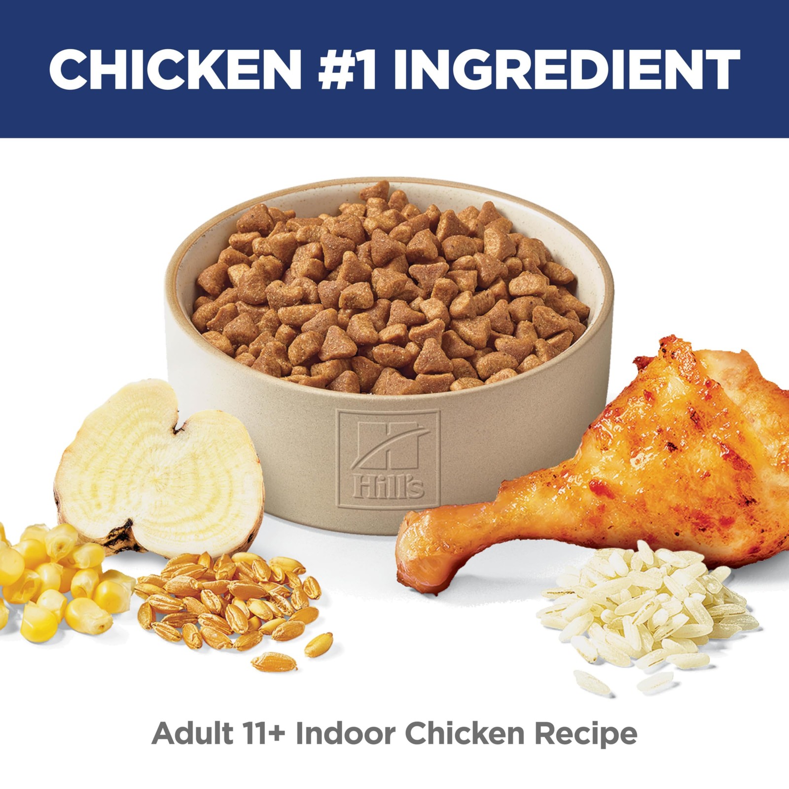 Hills Science Diet Indoor, Senior Adult 11+, Easy Litter Box Cleanup, Dry Cat