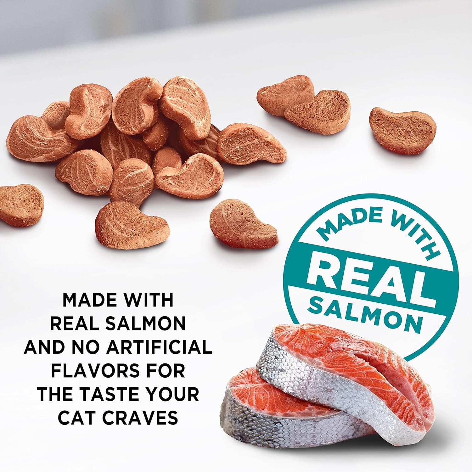 Meow Mix Irresistibles Soft Cat Treats, Salmon, 3 Ounce Bag (Pack of 5)
