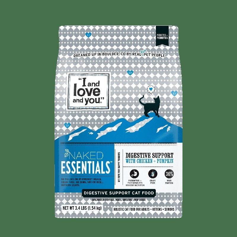 Grain Free Chicken Kibble Cats Digestive Support High Protein Holistic Nutrition