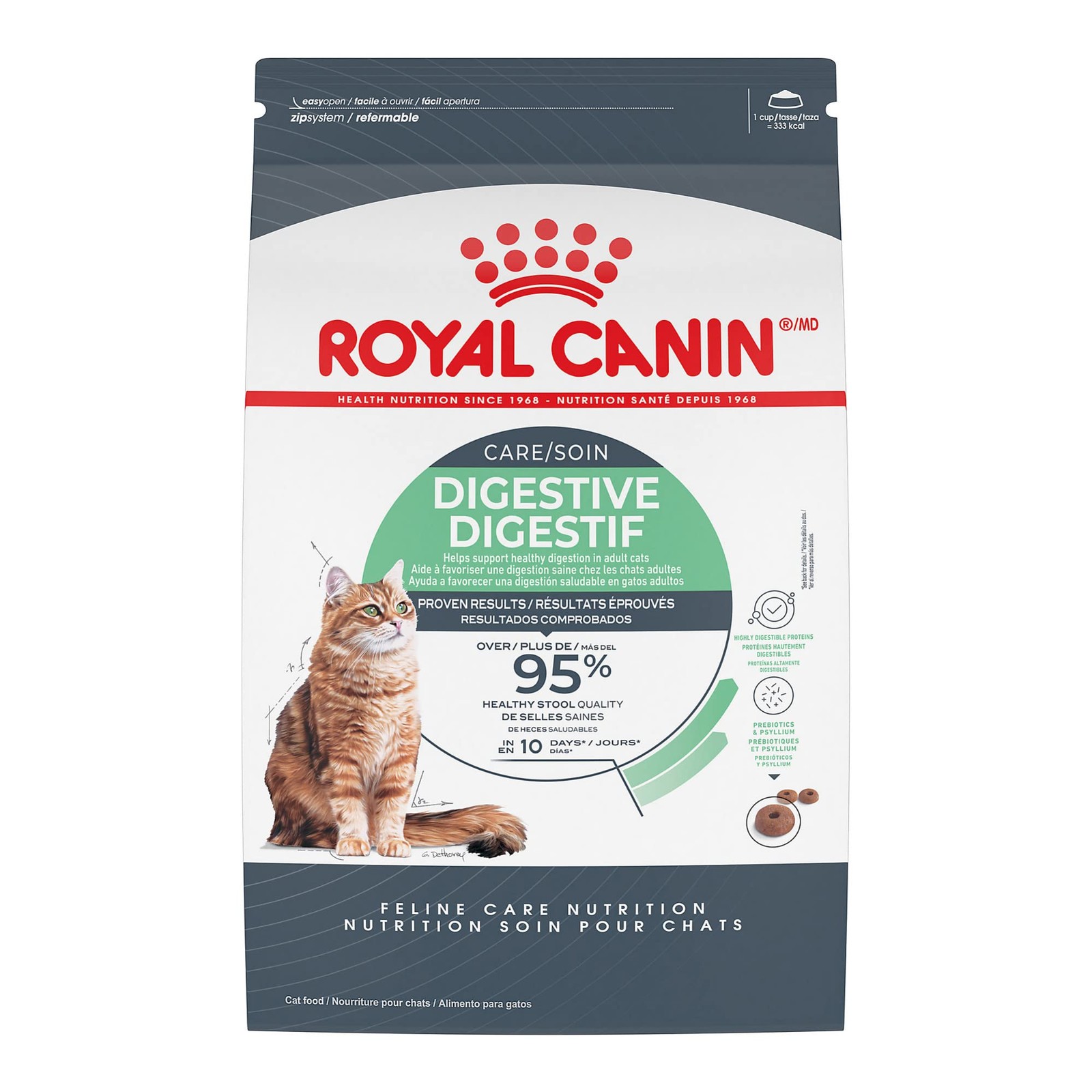 Royal Canin Feline Care Nutrition Digestive Adult 6 Ounce (Pack of 1)