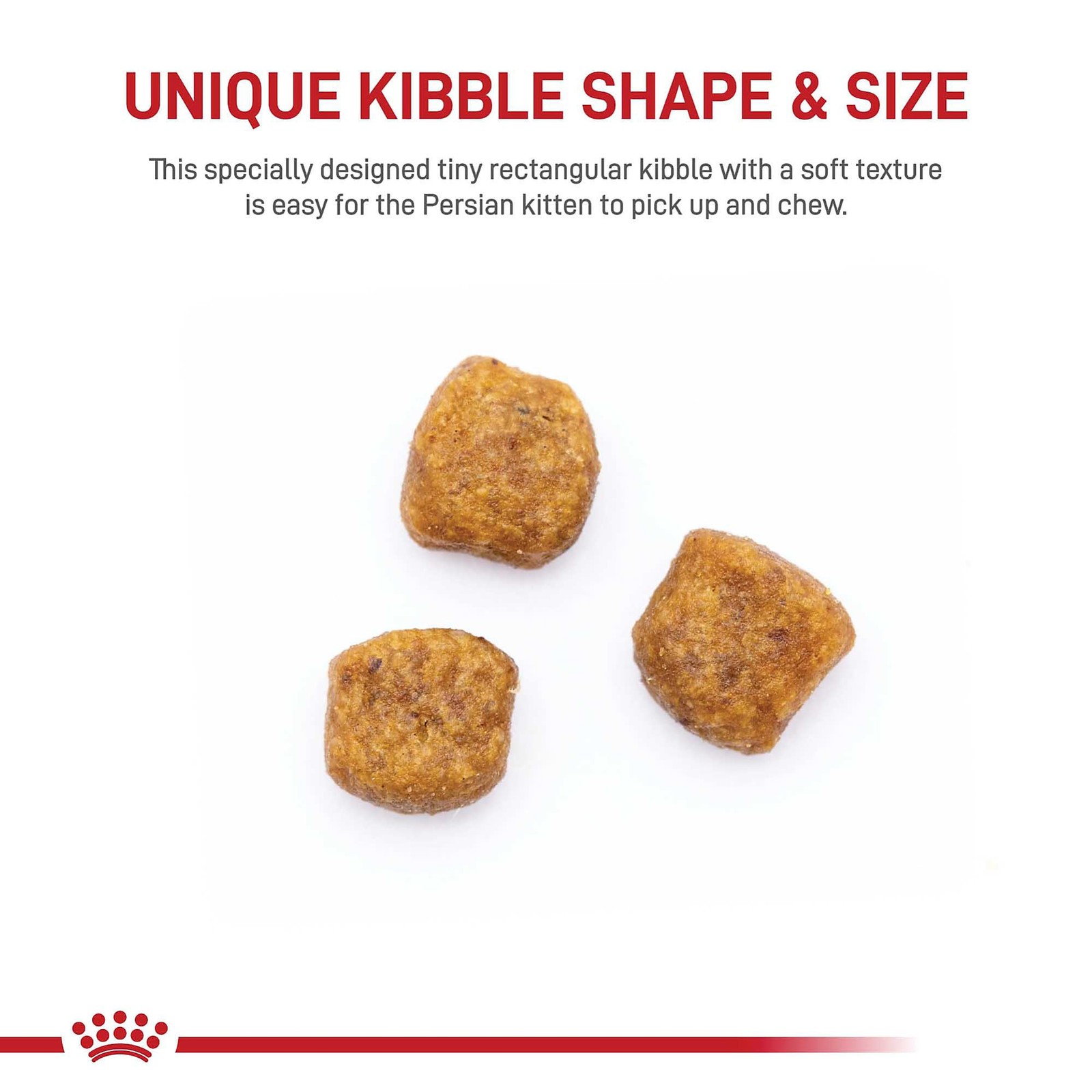 Royal Canin Feline Breed Nutrition Persian Kitten 3 Pound (Pack of 1), brown