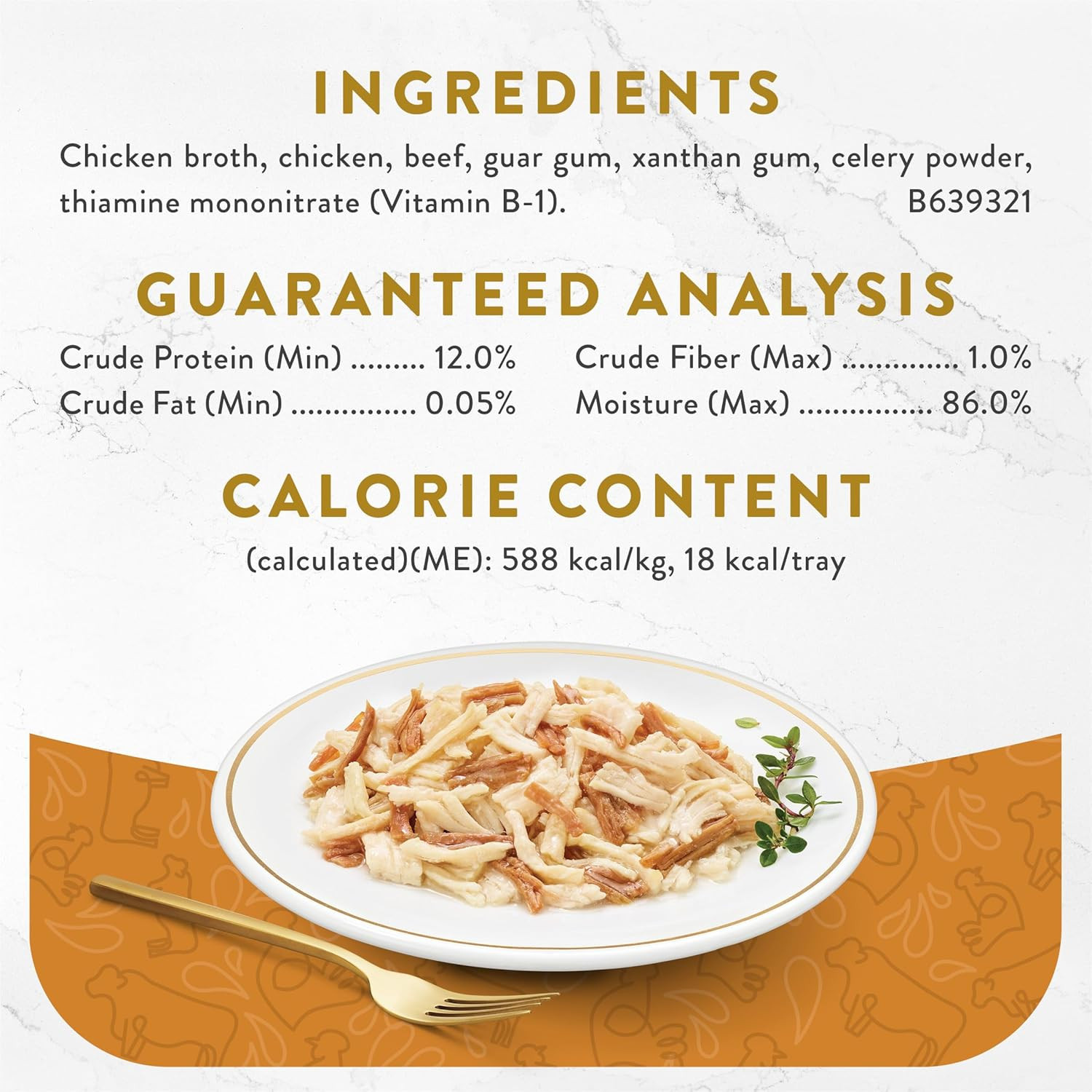 Purina Appetizers Lickable Grain Free Cat Food Topper White Meat Chicken and Sh
