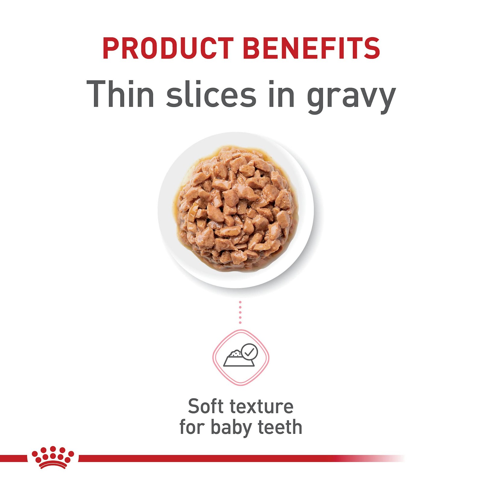 Royal Canin Feline Health Nutrition Kitten Thin Slices 3 Ounce (Pack of 12)