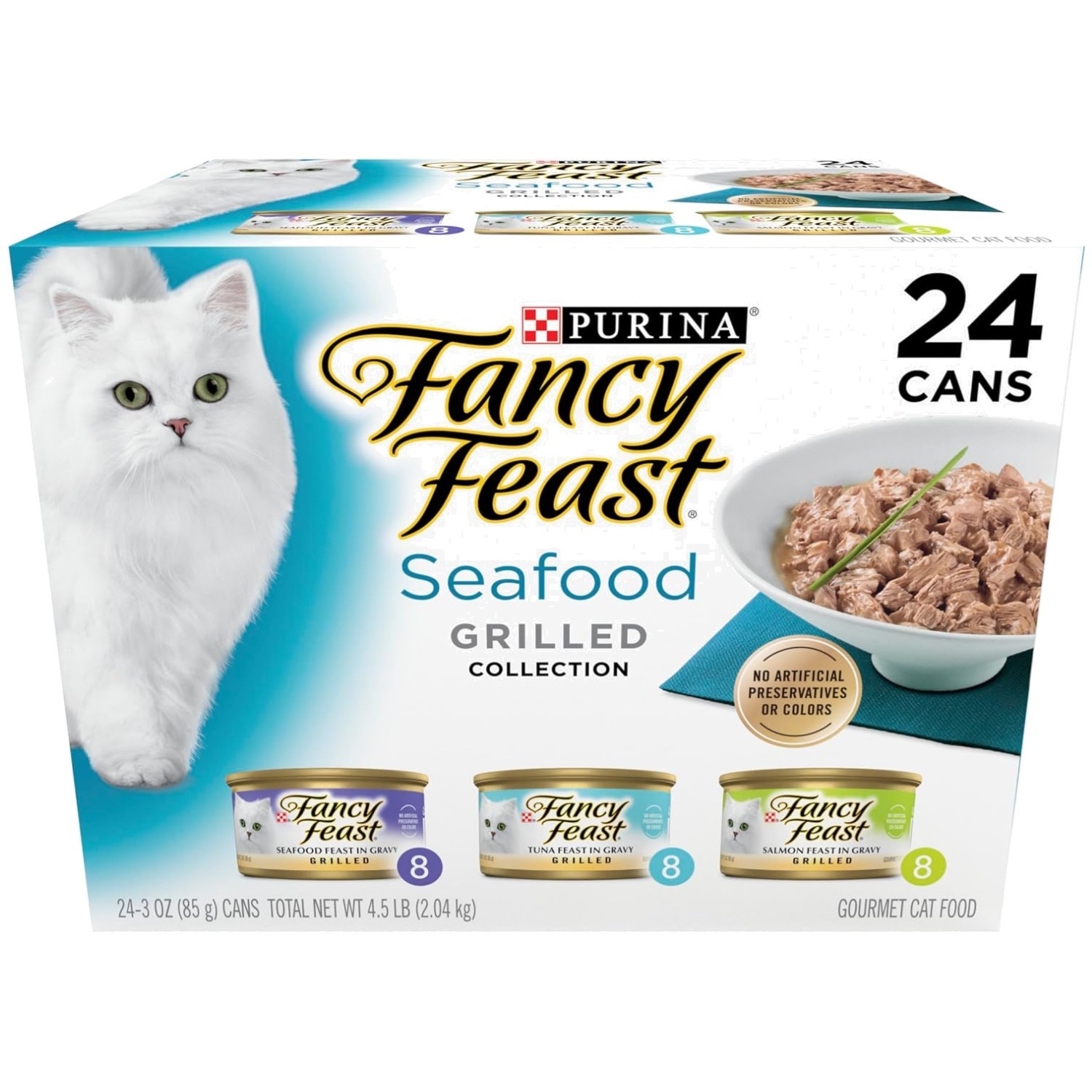 Purina Grilled Cat Food Variety Pack – Seafood Collection