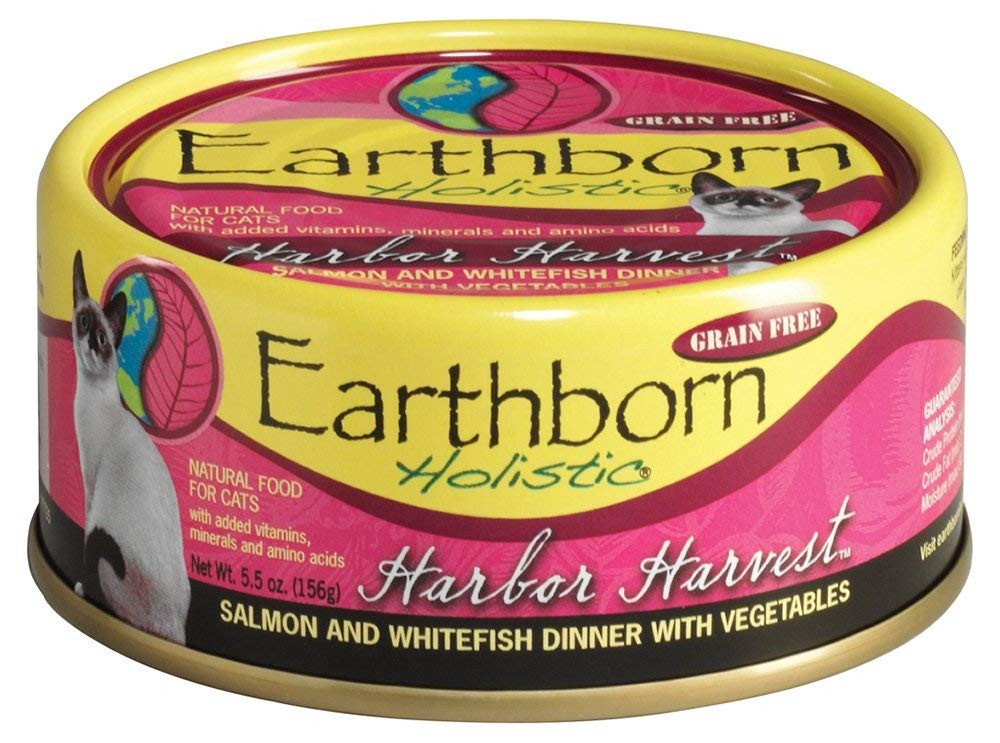 Earthborn Holistic Harbor Harvest Grain Free Salmon And Whitefish Cat Food 5….
