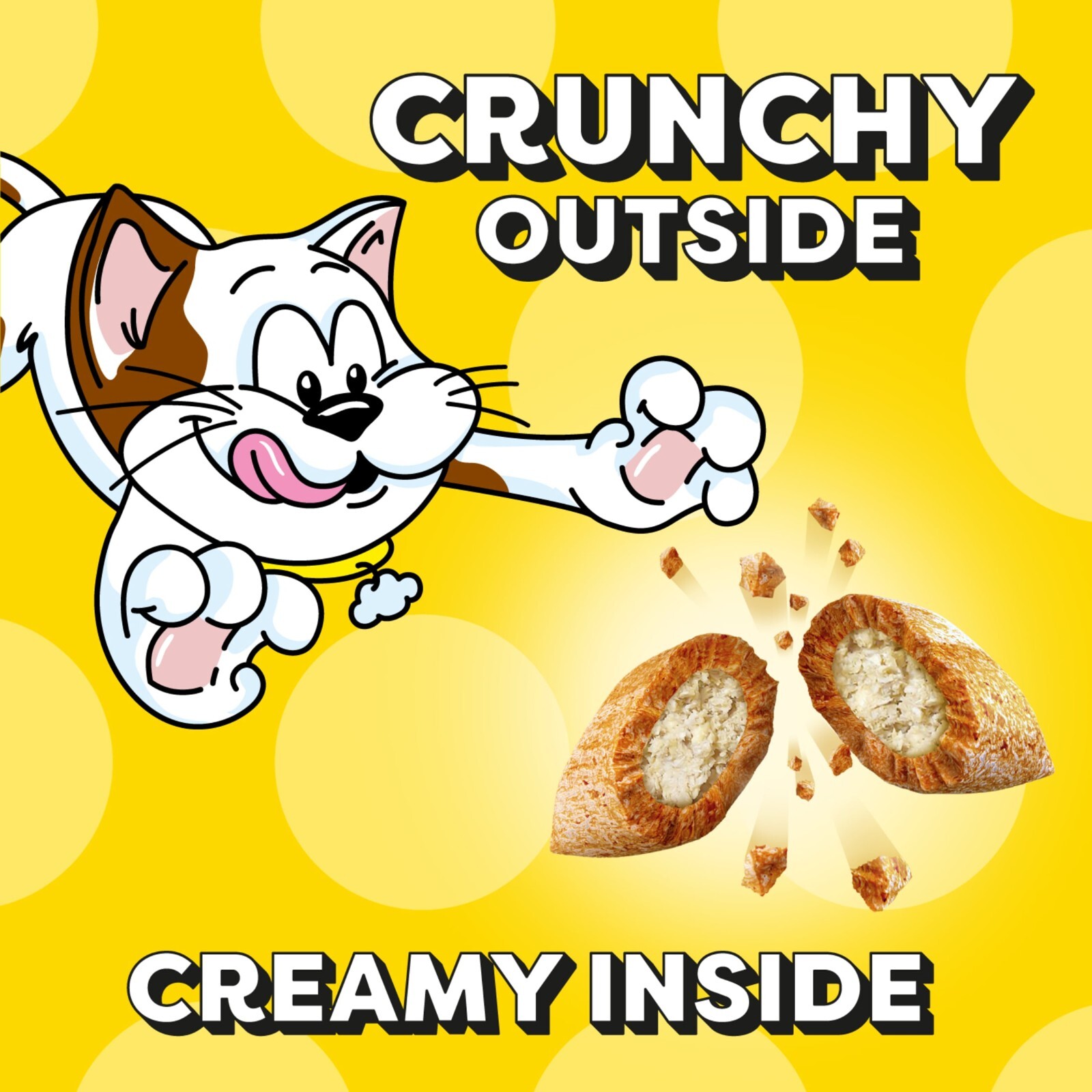 3 Tub TEMPTATIONS Classic Crunchy and Soft Cat Treats Tasty Chicken Flavor 30 oz