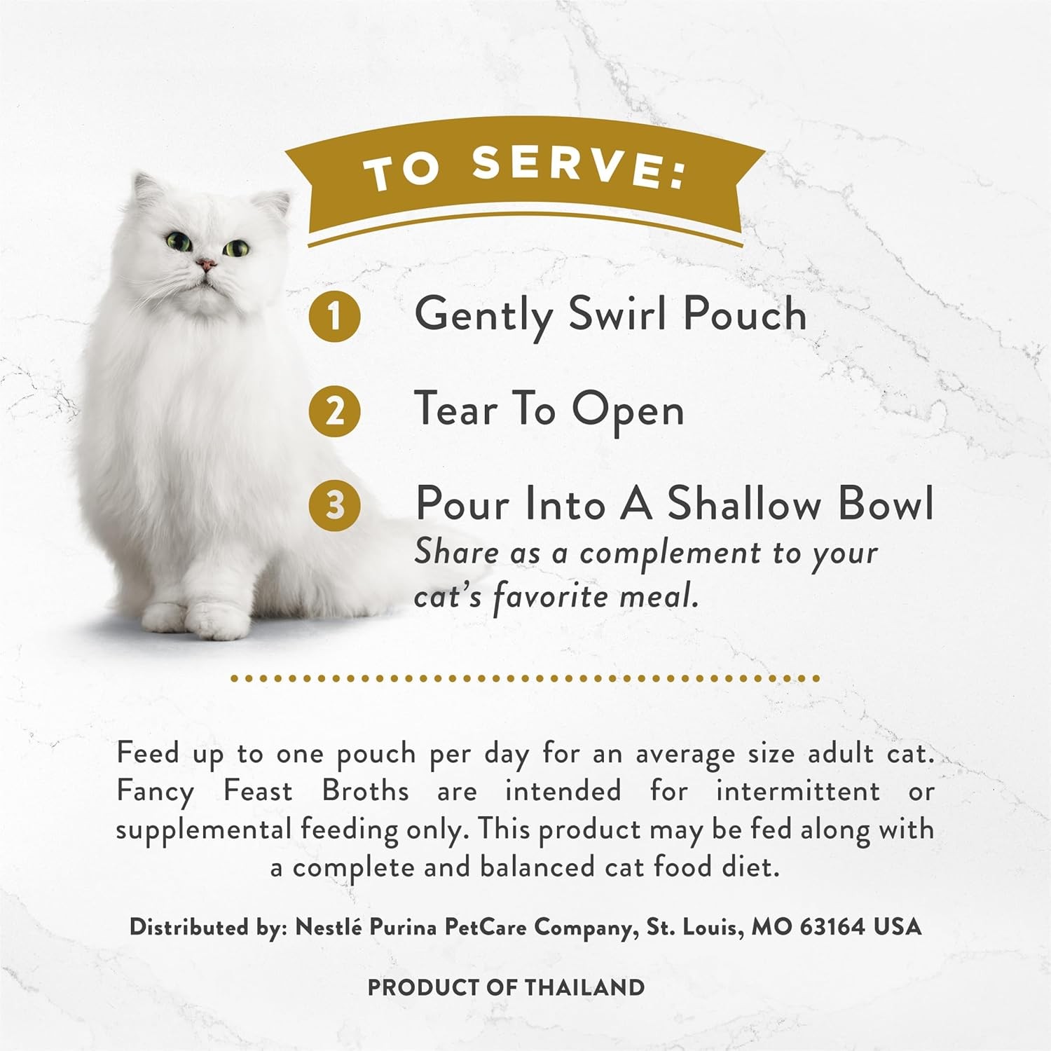 Purina Fancy Feast Chicken Broth Complement Lickable Grain Free Wet Cat Food Var