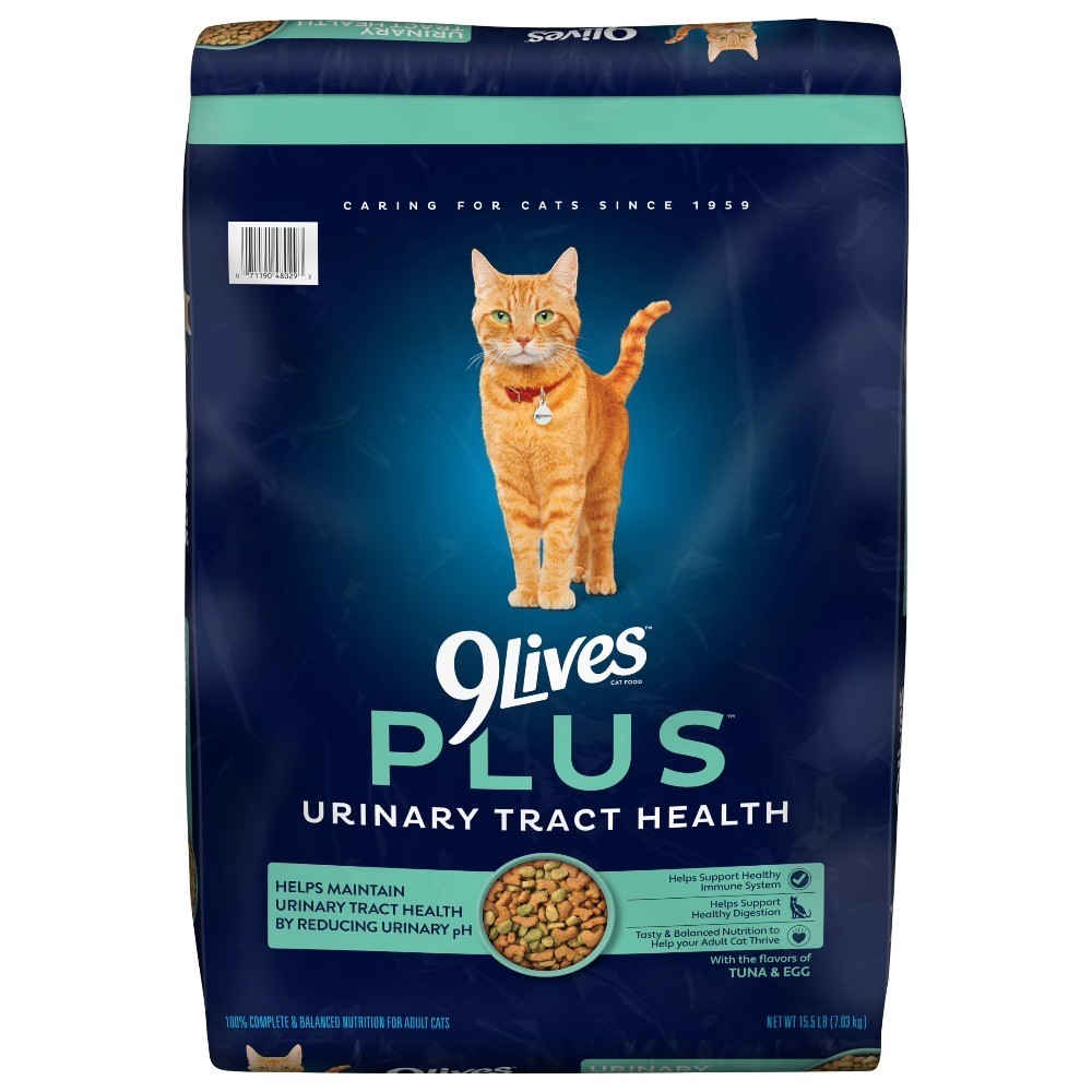 Dry Cat Food for Urinary Tract Health 15.5 lb Bag Premium Care Formula