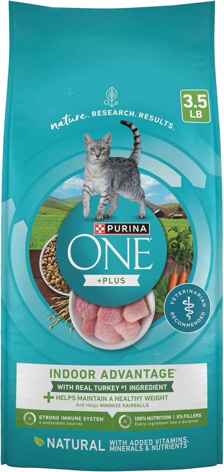 Natural, Low Fat, Weight Control, Indoor Dry Cat Food, +Plus Indoor Advantage –