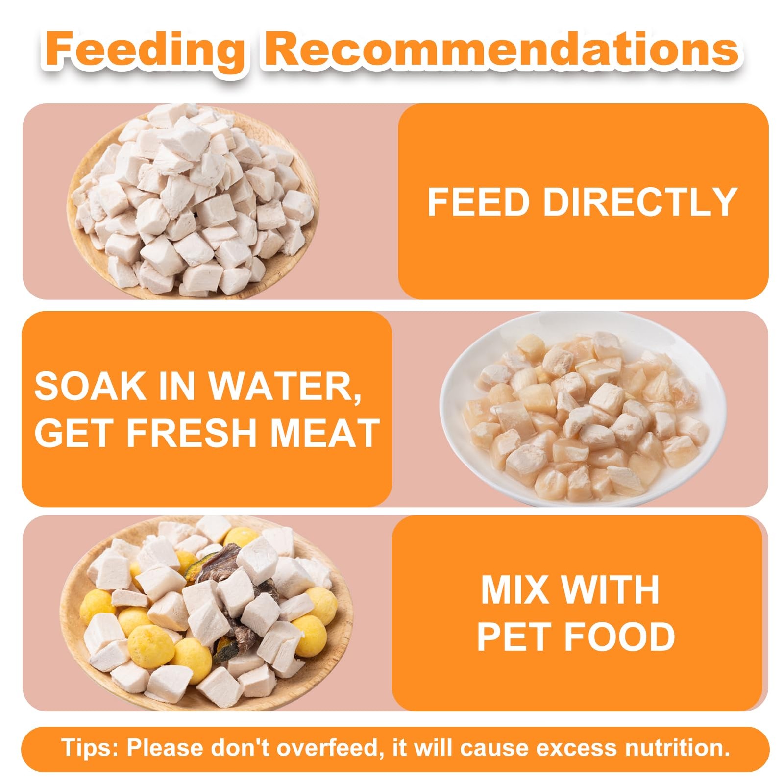 Freeze Dried Chicken Breast for Cats & Dogs – High 4 Ounce (Pack of 1)