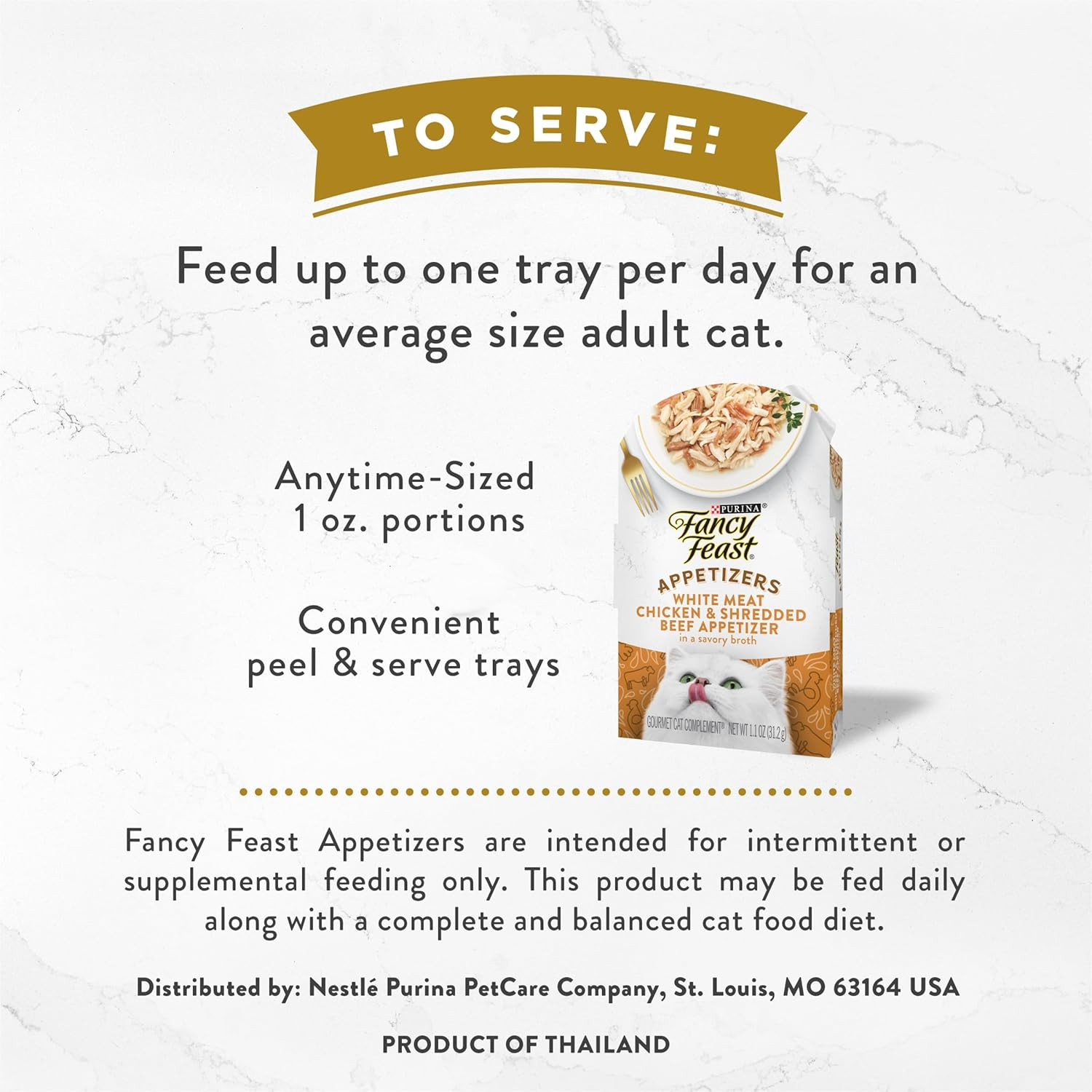 Purina Appetizers Lickable Grain Free Cat Food Topper White Meat Chicken and Sh