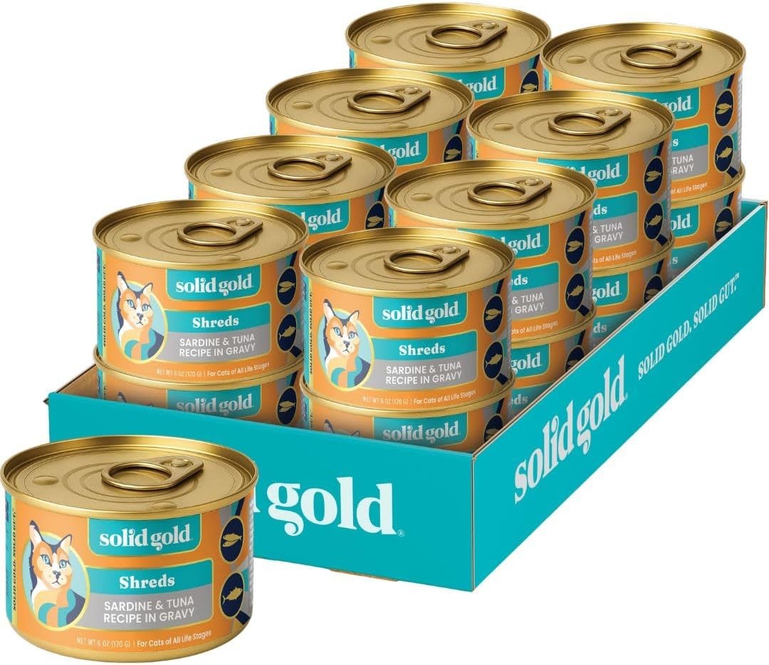 Target 16 Pack Solid Gold Five Oceans Blended Tuna Wet Cat Food in Gravy