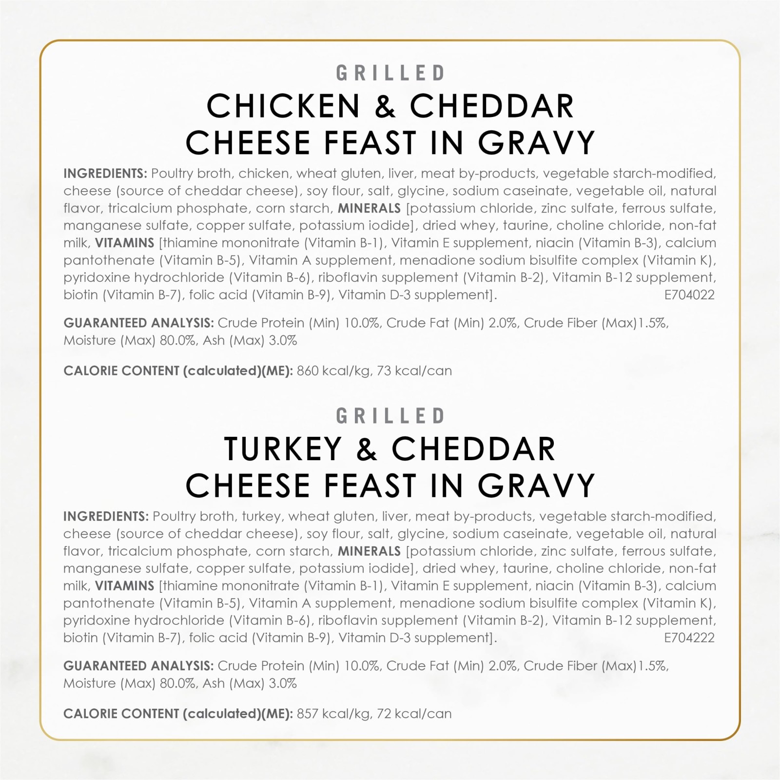 Purina Fancy Feast Delights with Cheddar Grilled Chicken, Turkey or Whitefish an