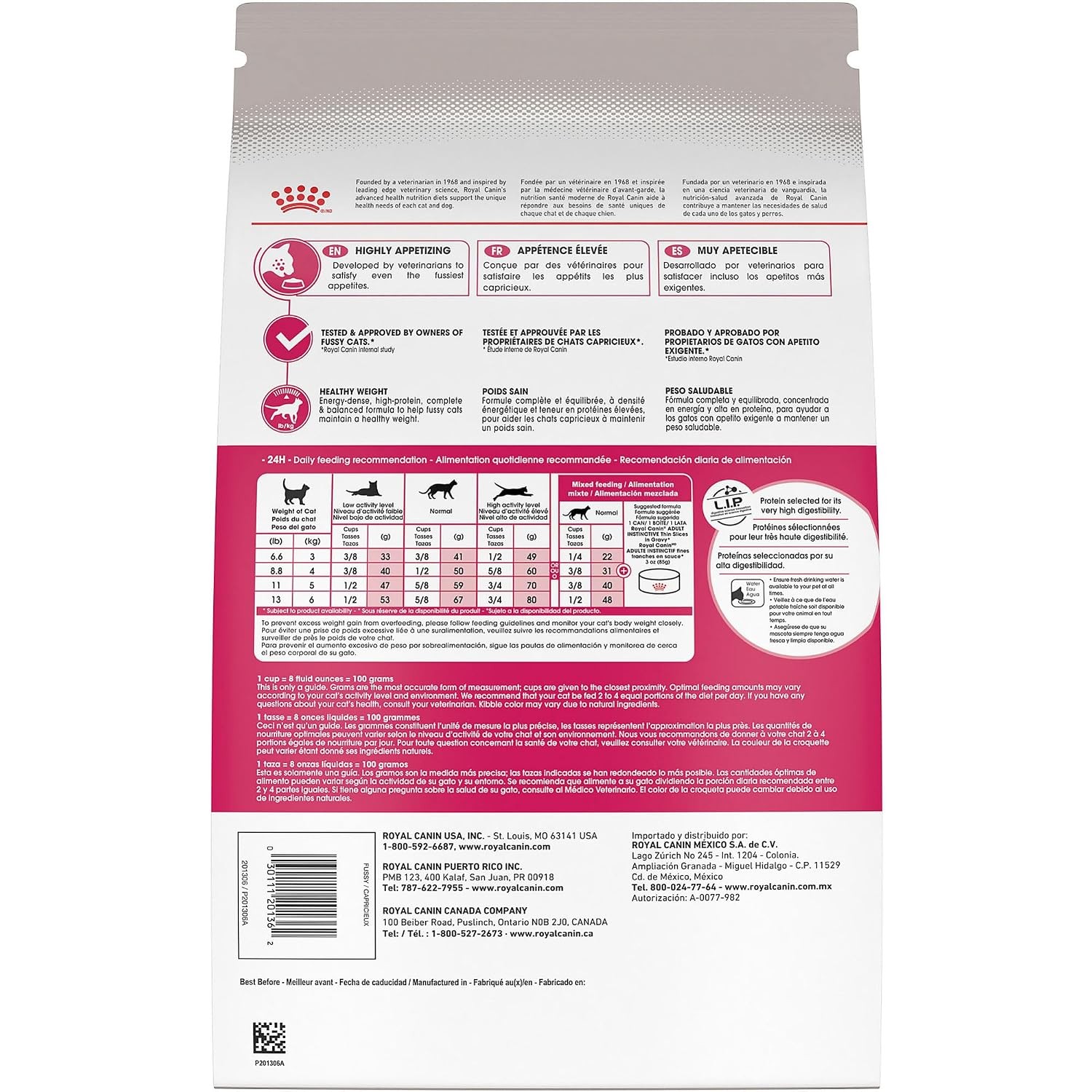 Royal Canin Adult Dry Cat Food for Picky Cats Fussy Food Protein Rich Kibbles