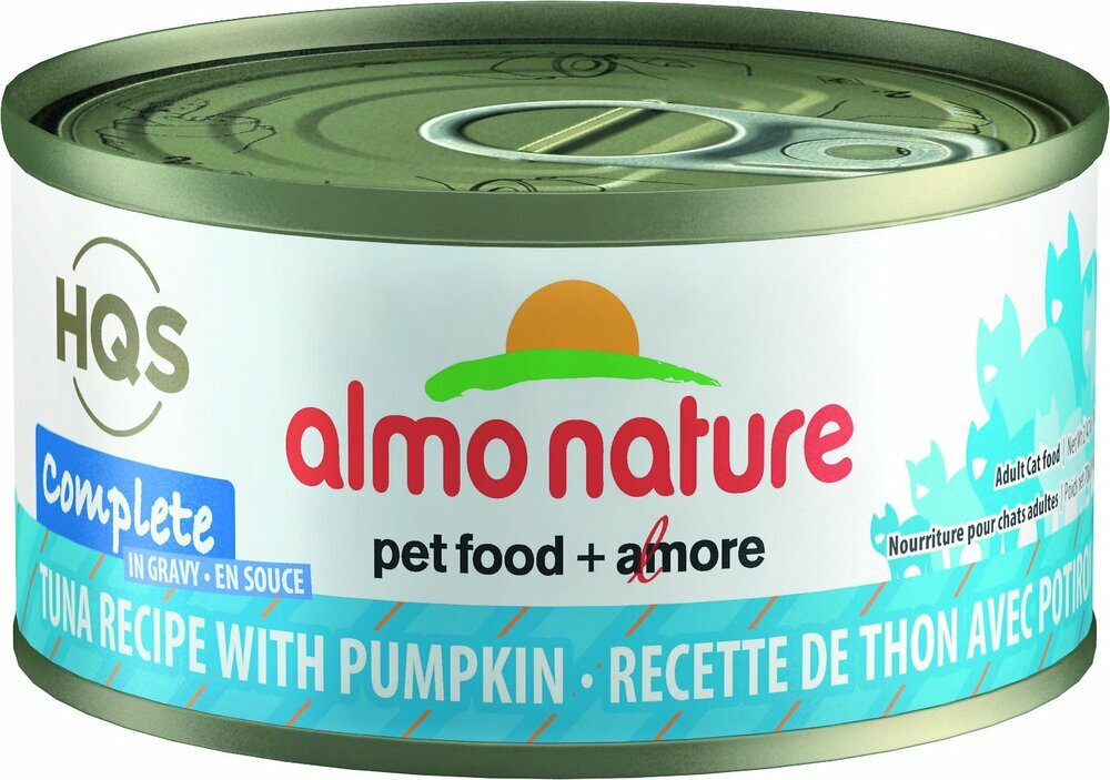 46238 Almo Nature USA HQS Tuna Recipe with Pumpkin in Gravy 24/2.47oz