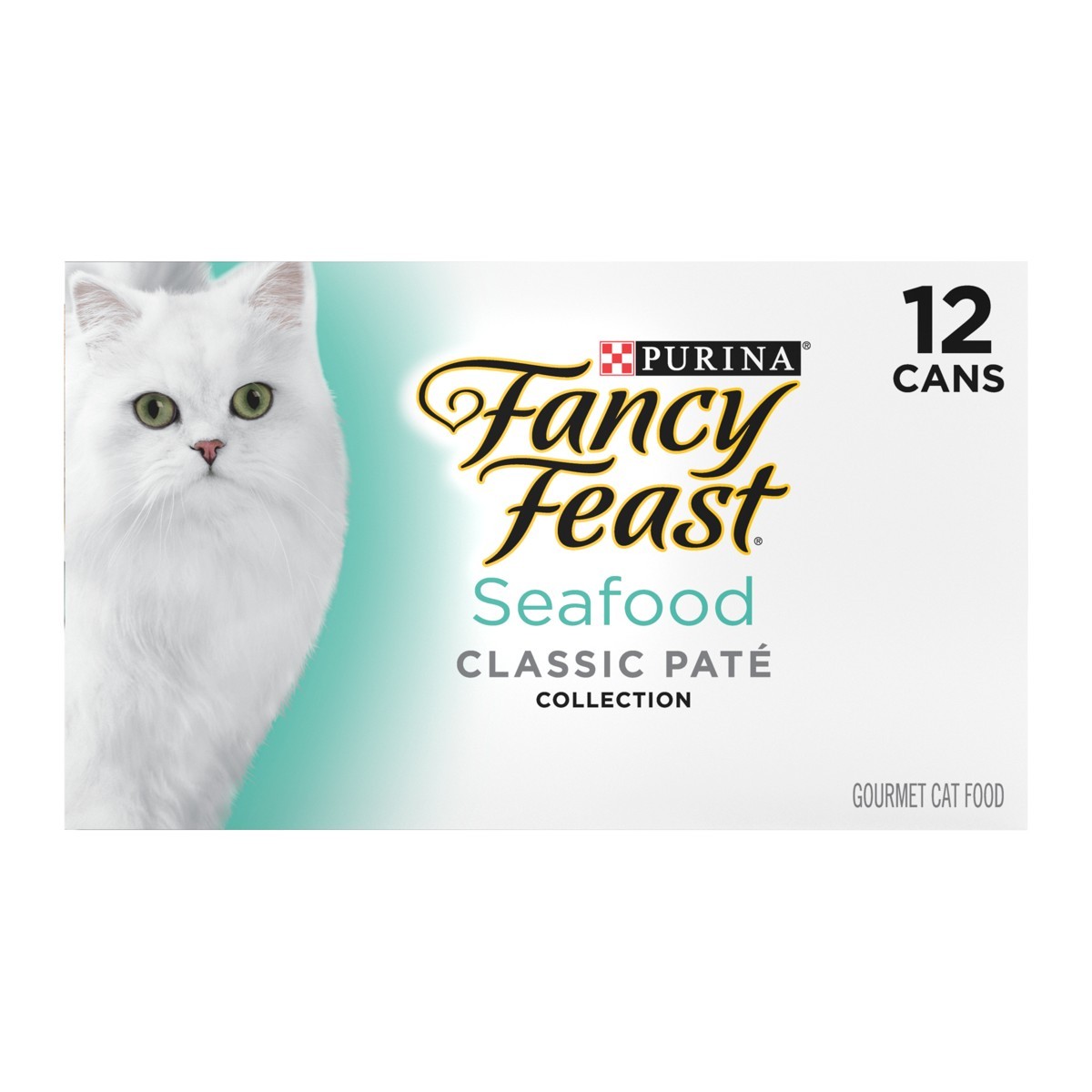 Purina Fancy Feast Classic Paté Gourmet Tuna, Fish Wet Cat Food – 3oz/12ct