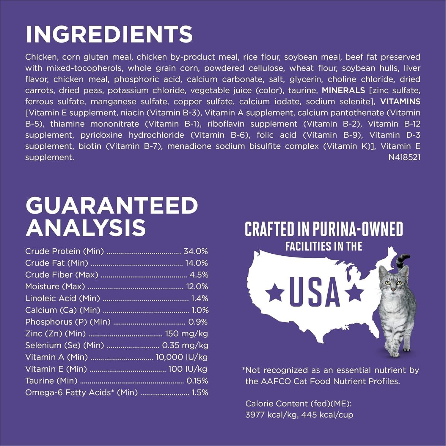 Purina ONE Natural Cat Food for Hairball Control, 7 Pound (Pack of 1), Other