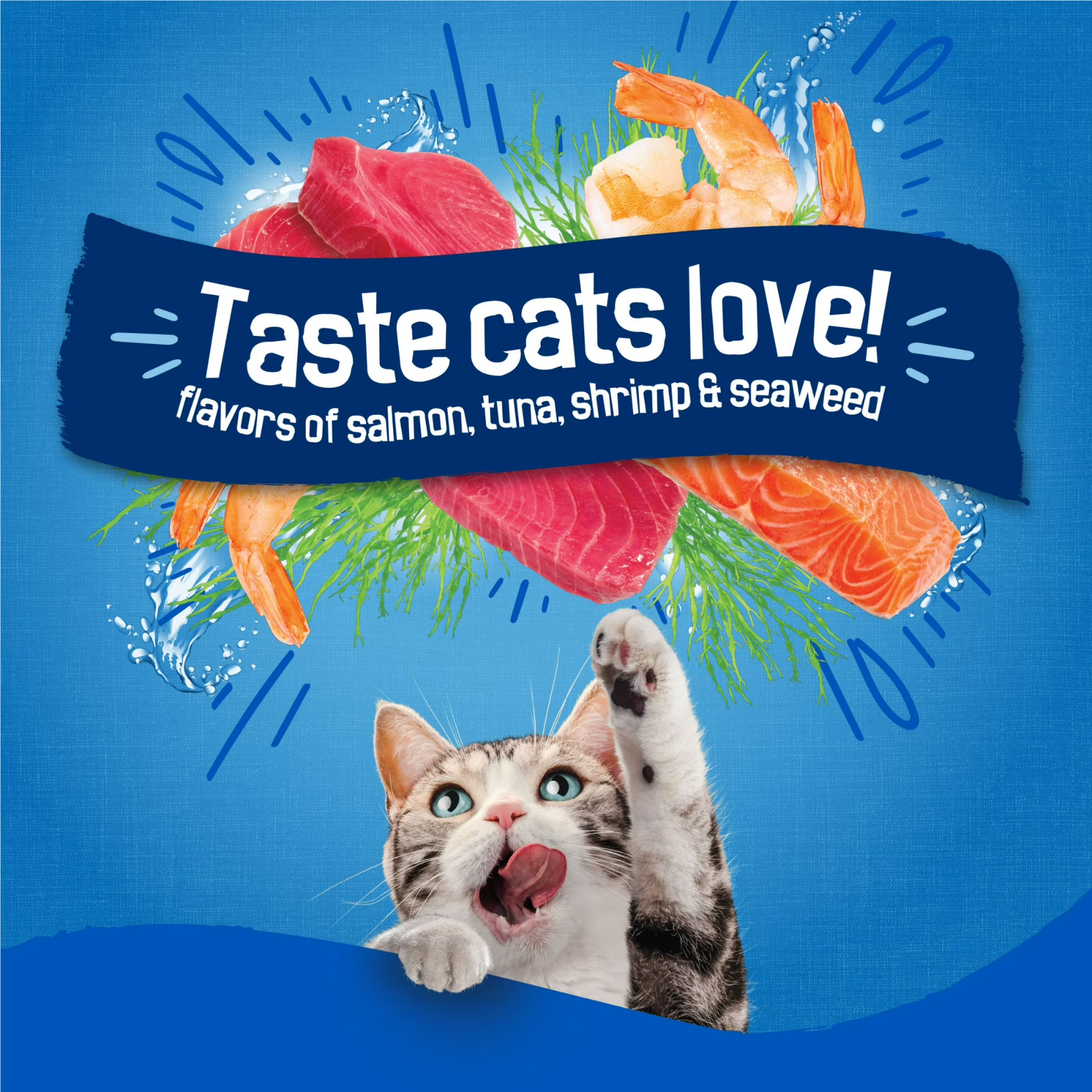 (2 pack) Purina Friskies Seafood Sensations Dry Cat Food Salmon Tuna 30 lb