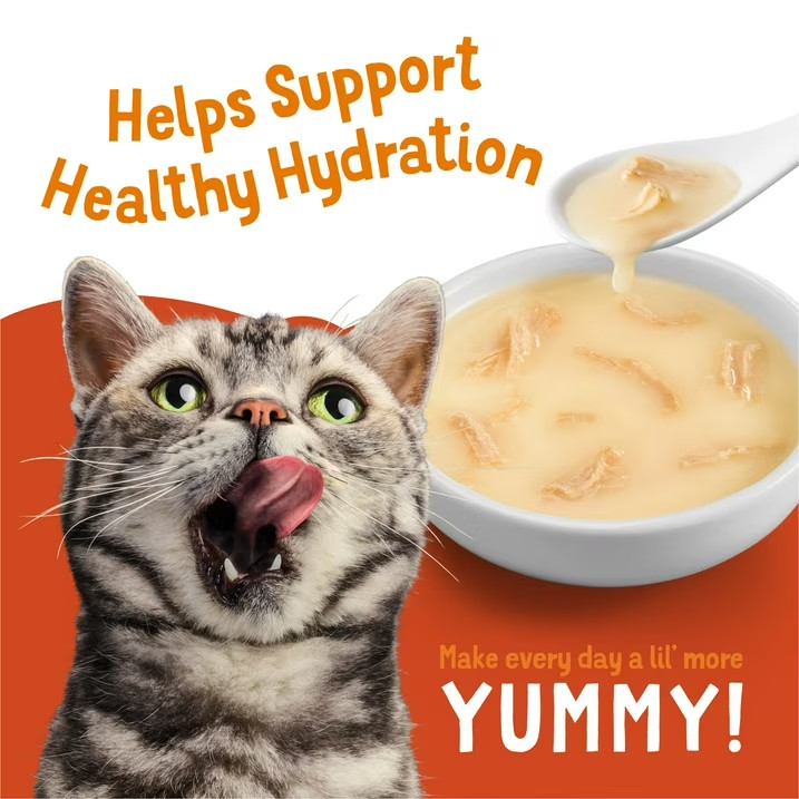 Lil’ Soups Salmon and Tuna for Cats Variety Pack, 1.2 oz Cups (18 Count)!