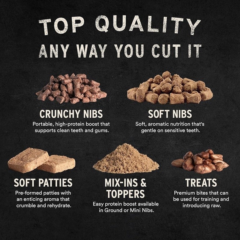 Freeze Dried Cat Treats Raw Protein Nutrient Rich Low Additives Healthy Skin New