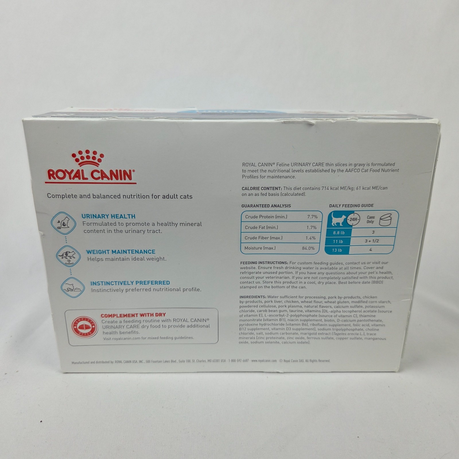 Royal Canin Feline Urinary Care Thin Slices in Gravy Multipack 3 oz.12 PACK