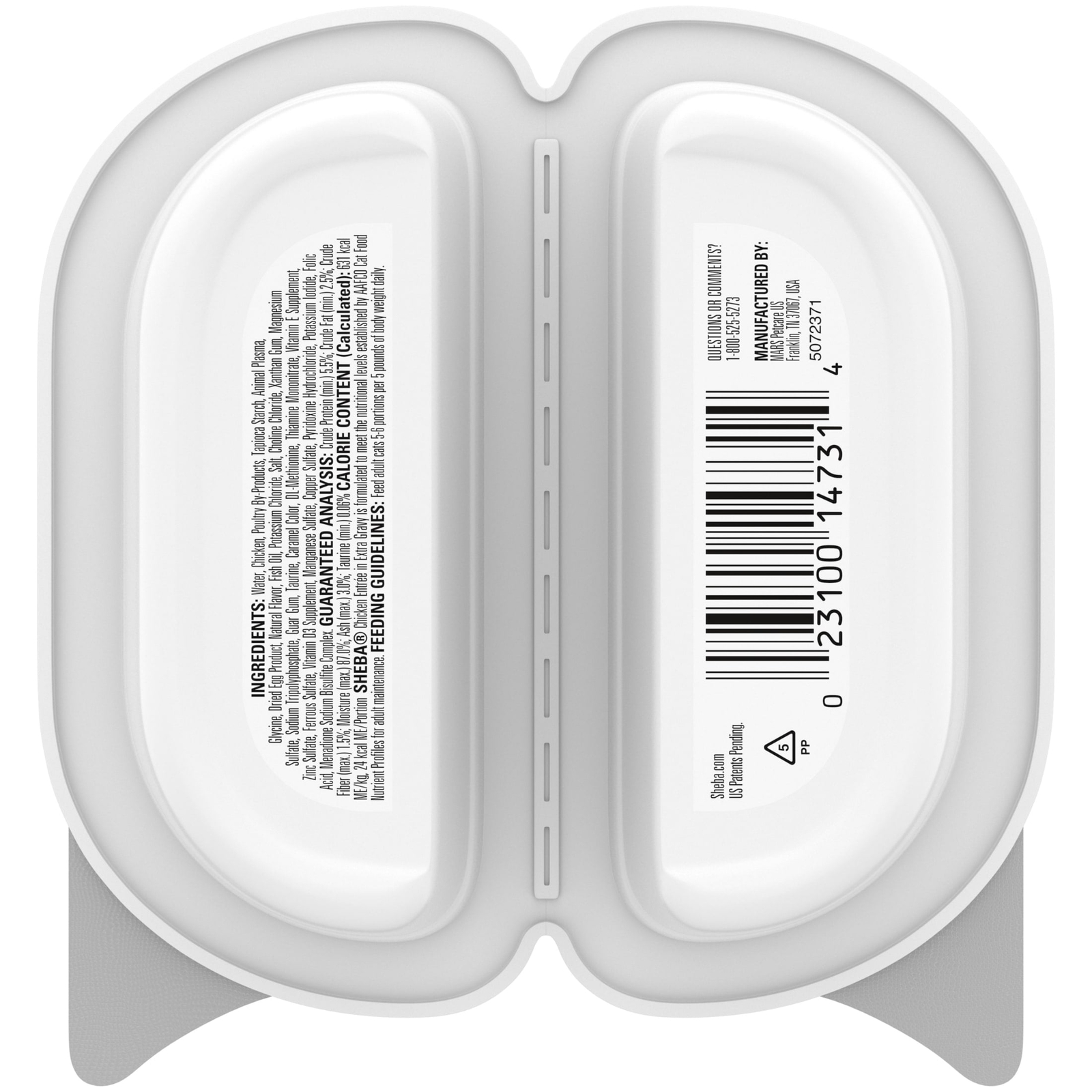 Sheba Gravy Indulgence Chicken Entee In Extra Gravy, 2.6 Oz Twin-Pack(6 pack)