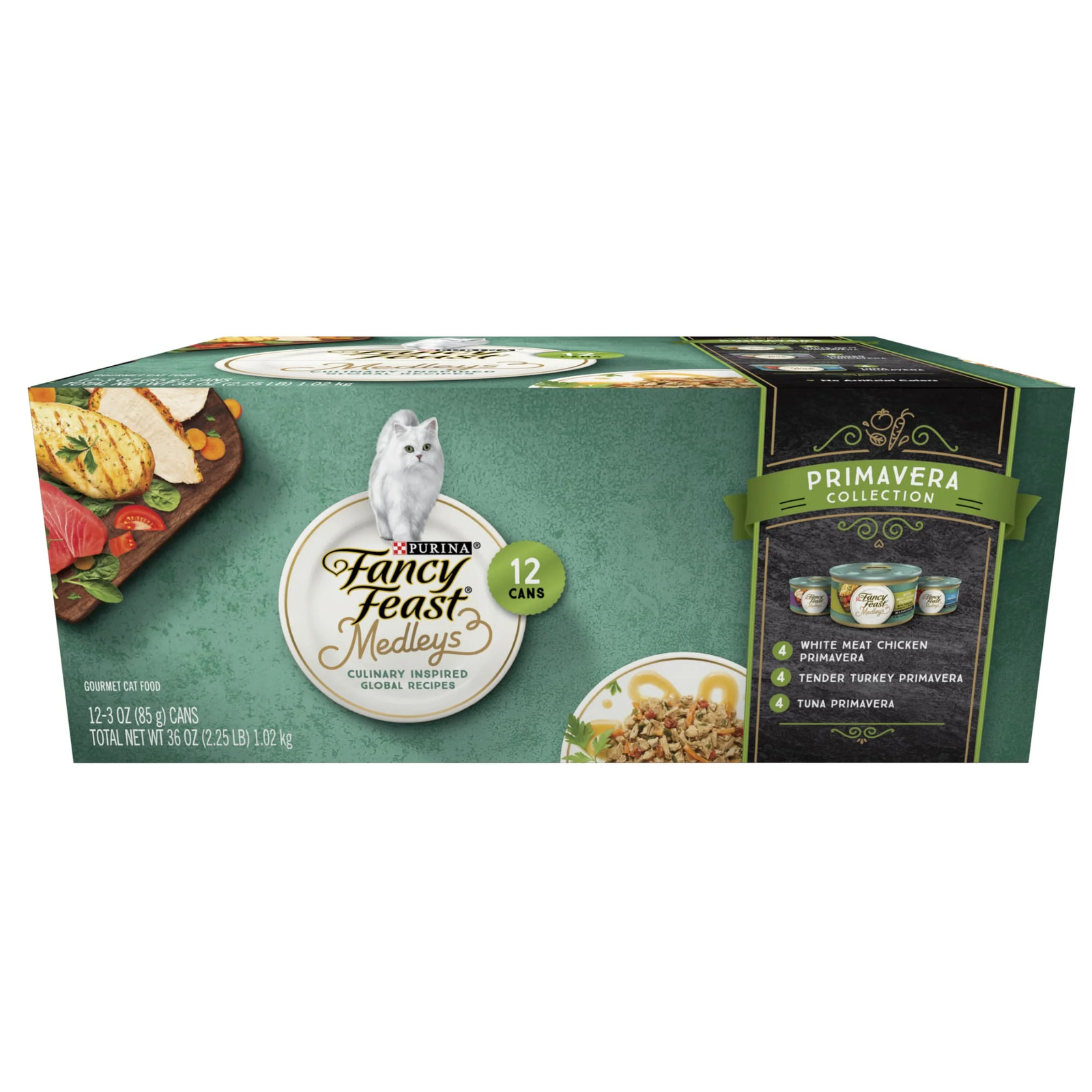 Purina Medleys Kitten Food, Wet Cat Food, Primavera Collection, 3 O