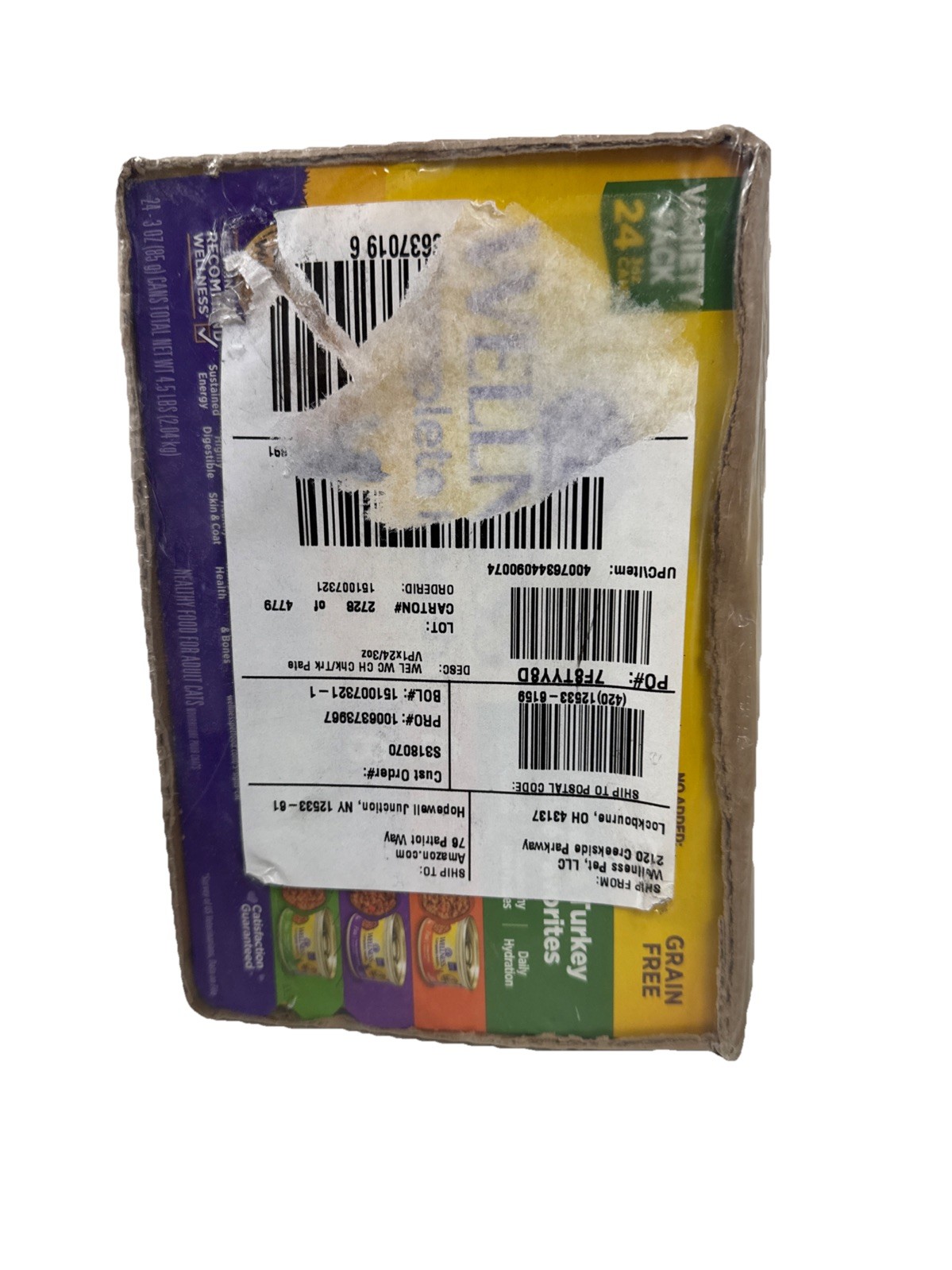 Target Grain Free Wet Cat Food Variety Pack Chicken Turkey Pate 24 Cans