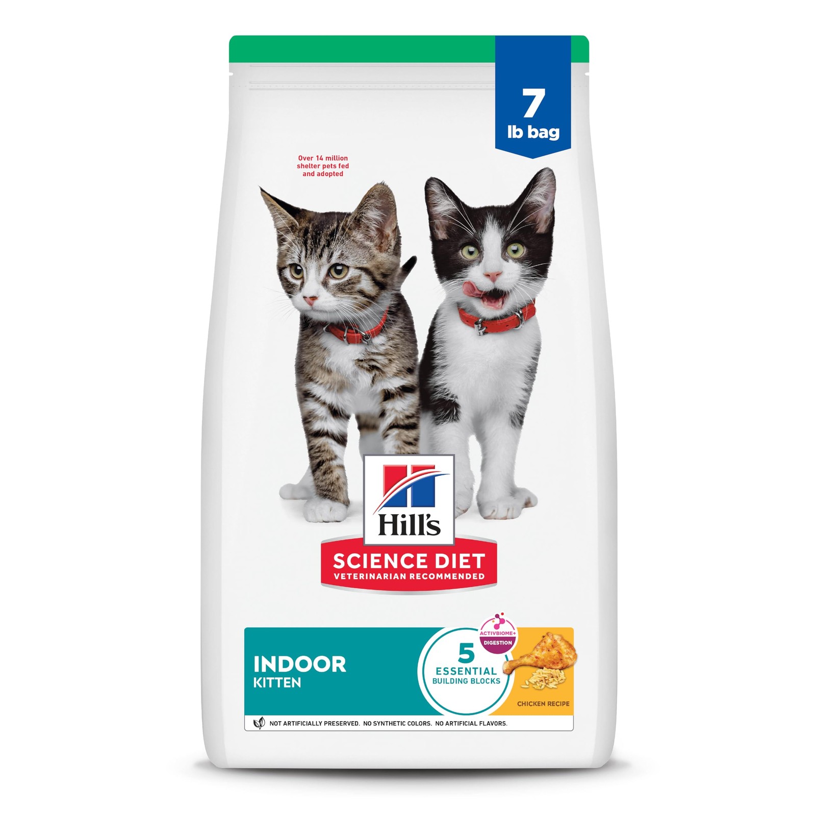 Hills Science Diet Indoor, Kitten, Easy Litter Box Cleanup, Dry Cat Food,