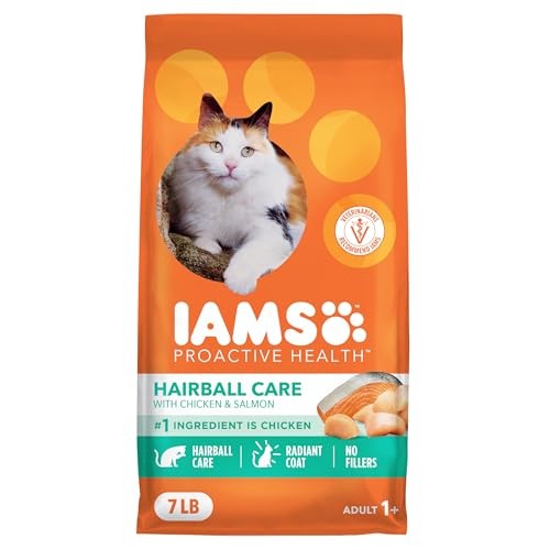 IAMS Hairball Care Dry Cat Chicken 7 Pound