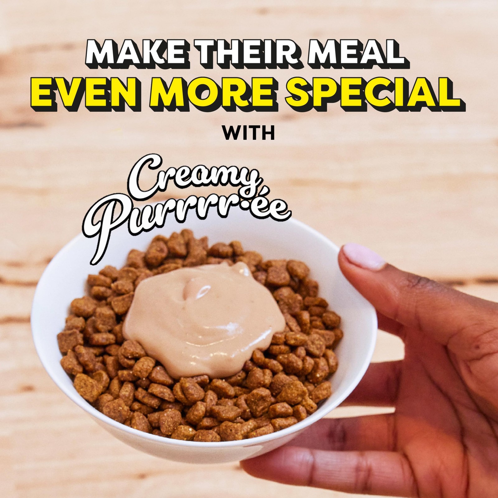 Creamy Puree Squeezable Lickable Cat Treats, Wet Cat Treats with Chicken, Sal…