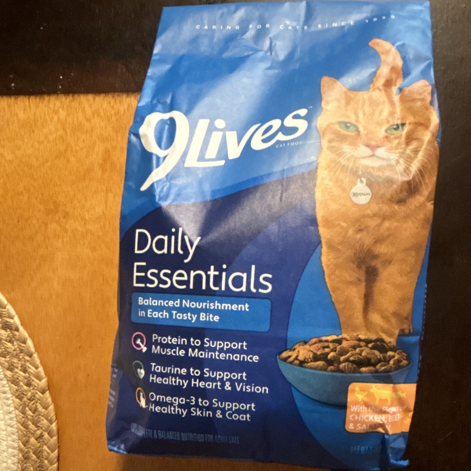 9Lives Daily Essentials Balanced Nutrition Dry Cat Food, Chicken