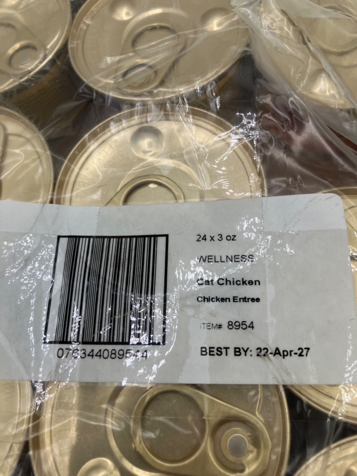 23 cans 3oz each Wellness Complete Health Pate Adult Canned Wet Chicken Cat Food