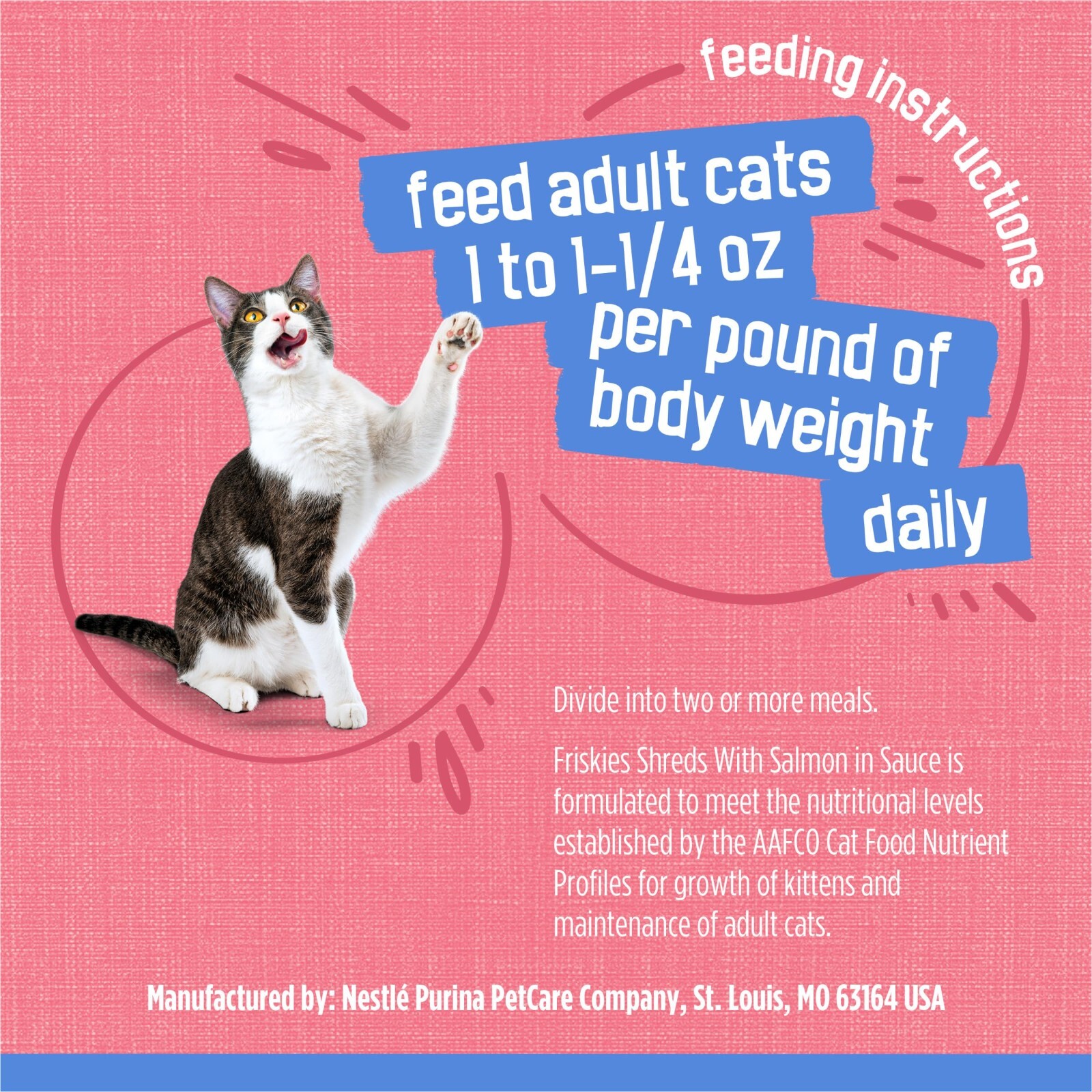 Purina Friskies Shreds With Salmon in Sauce Wet Cat Food – 5.5 Ounce (Pack of 24