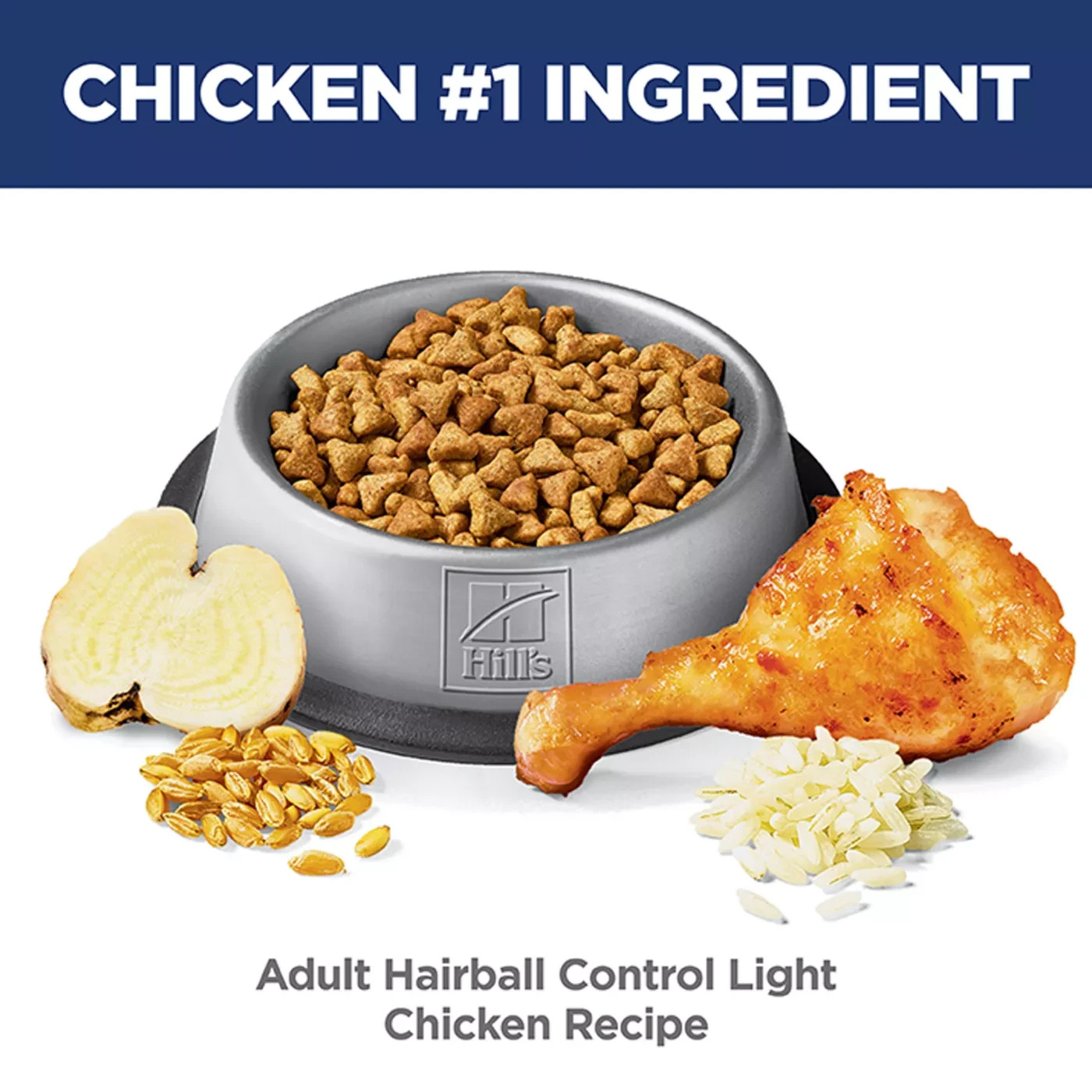 Hill’s® Science Diet® Hairball Control Light Adult Dry Cat Food – Chicken 15.5LB