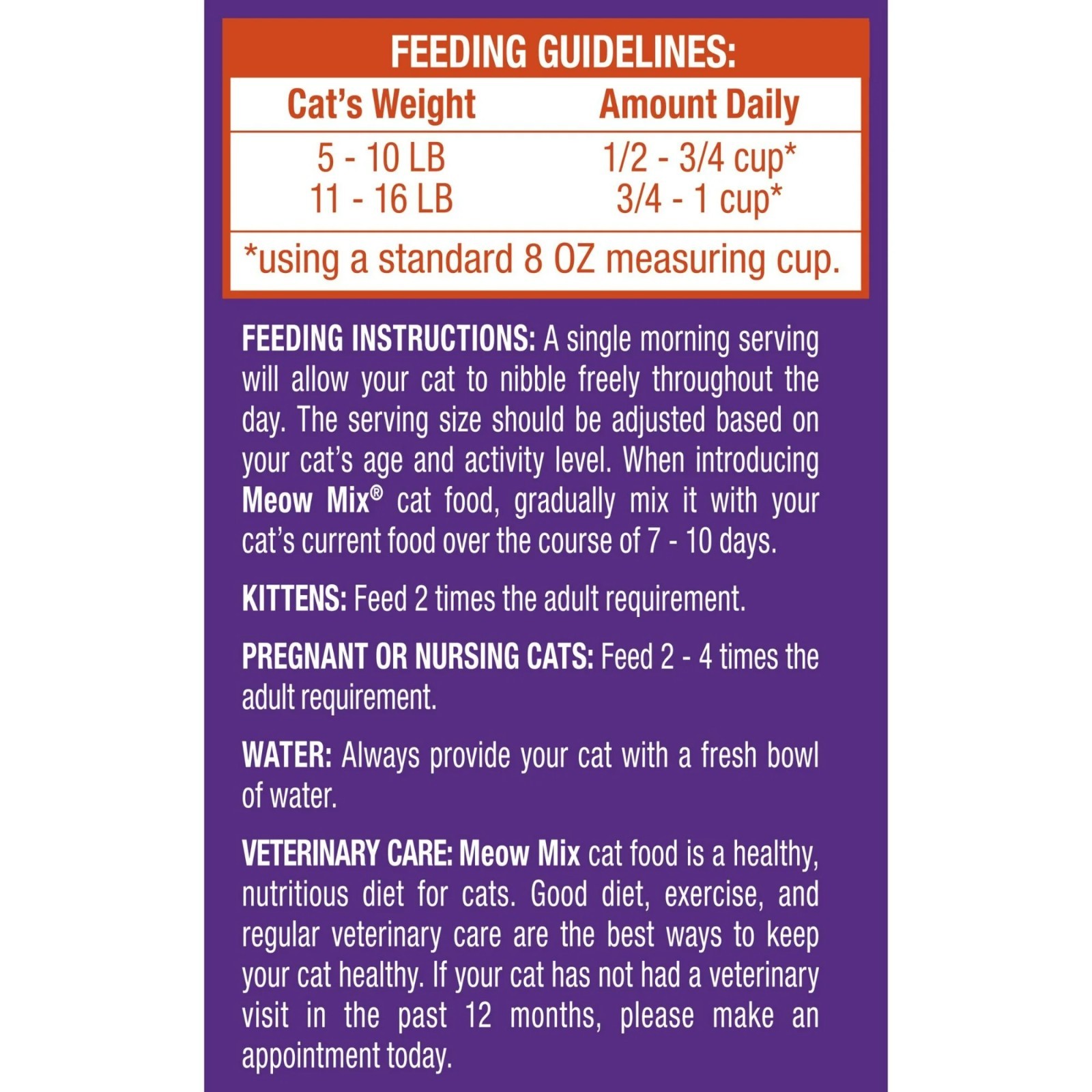 Meow Mix Original Choice Dry Cat Food, 16 lb. Bag