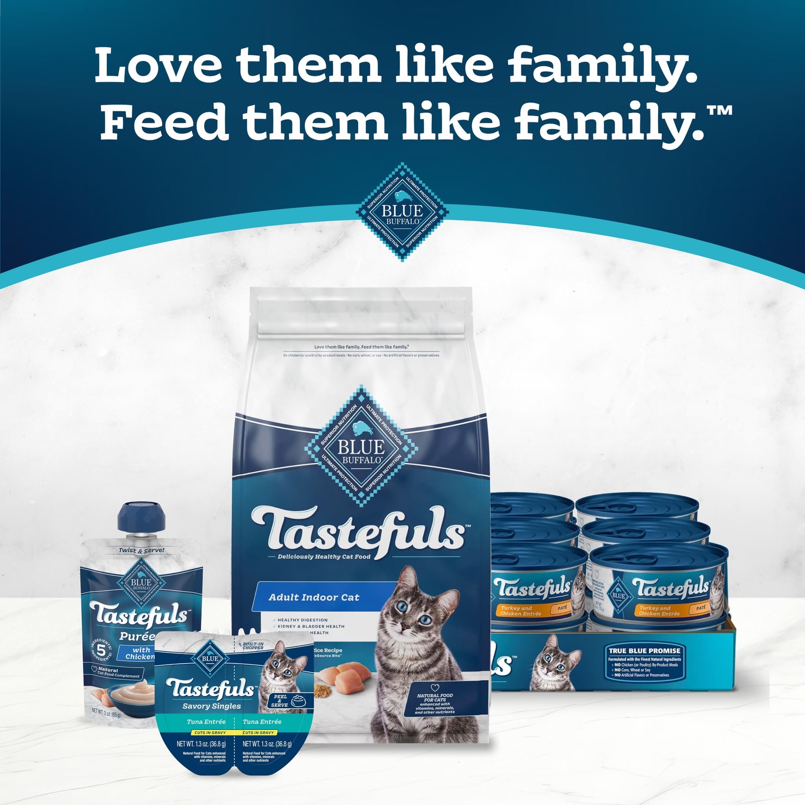 Tastefuls Chicken & Brown Rice Adult Indoor Dry Cat Food 10-lb Bag
