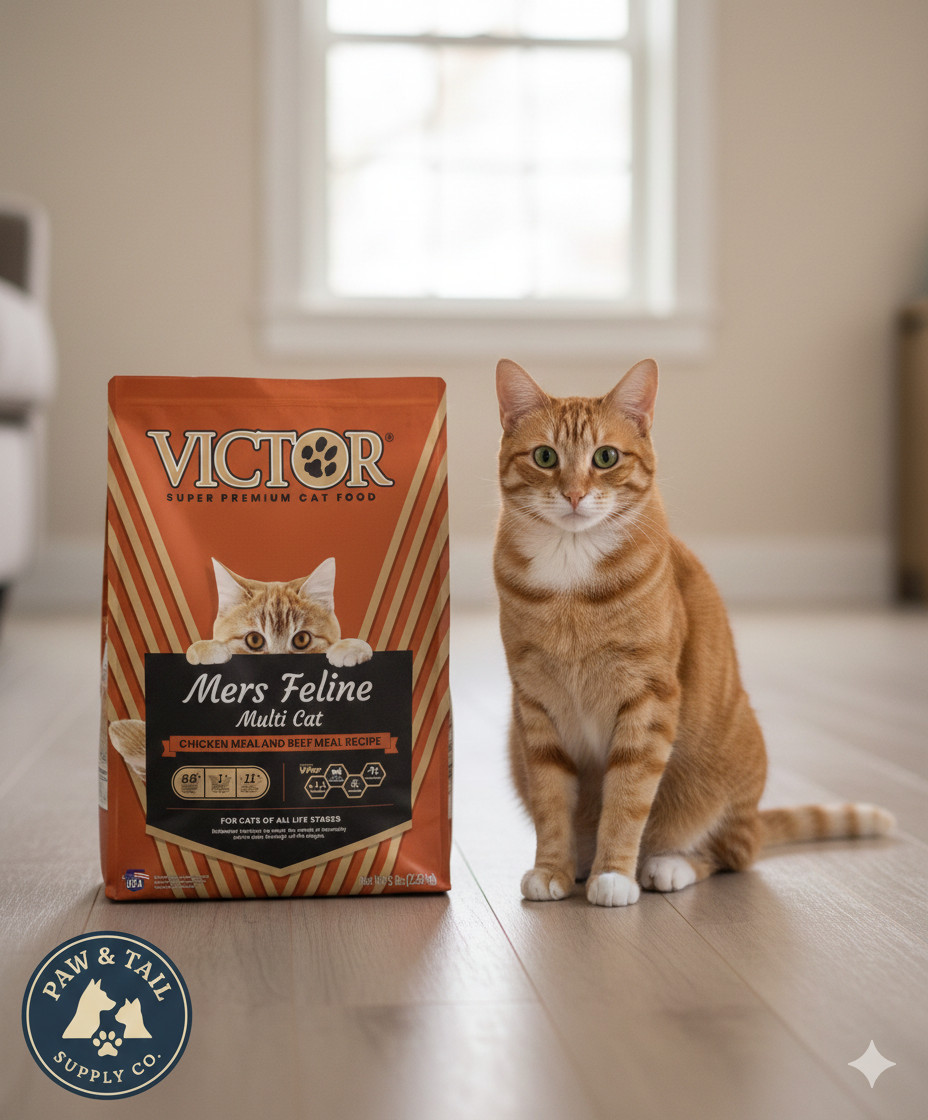 VICTOR Mers Feline High Protein Dry Cat Food 5 lb All Life Stages