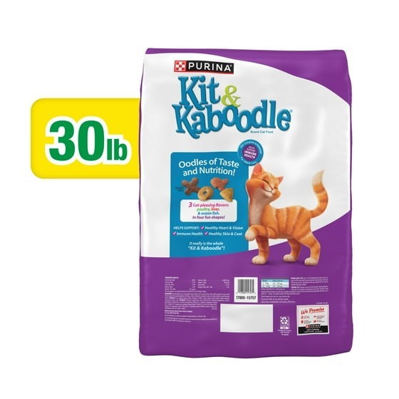 Purina Kit & Kaboodle Indoor Dry Cat Food 30 lb 2-Pack