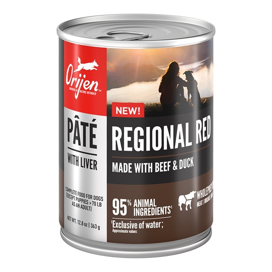 ORIJEN DOG GRAIN FREE PATE REGIONAL RED 12.8OZ