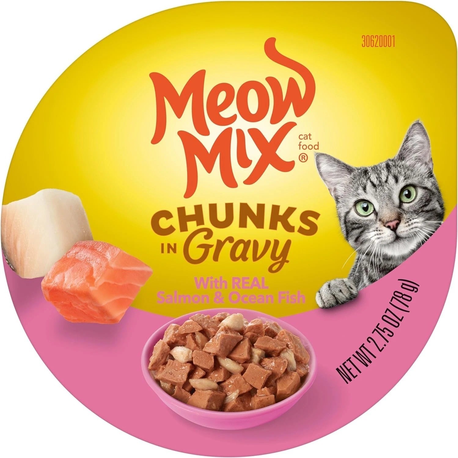 Meow Mix Seafood Favorites Wet Cat Food, Variety 2.75 Ounce (Pack of 12)