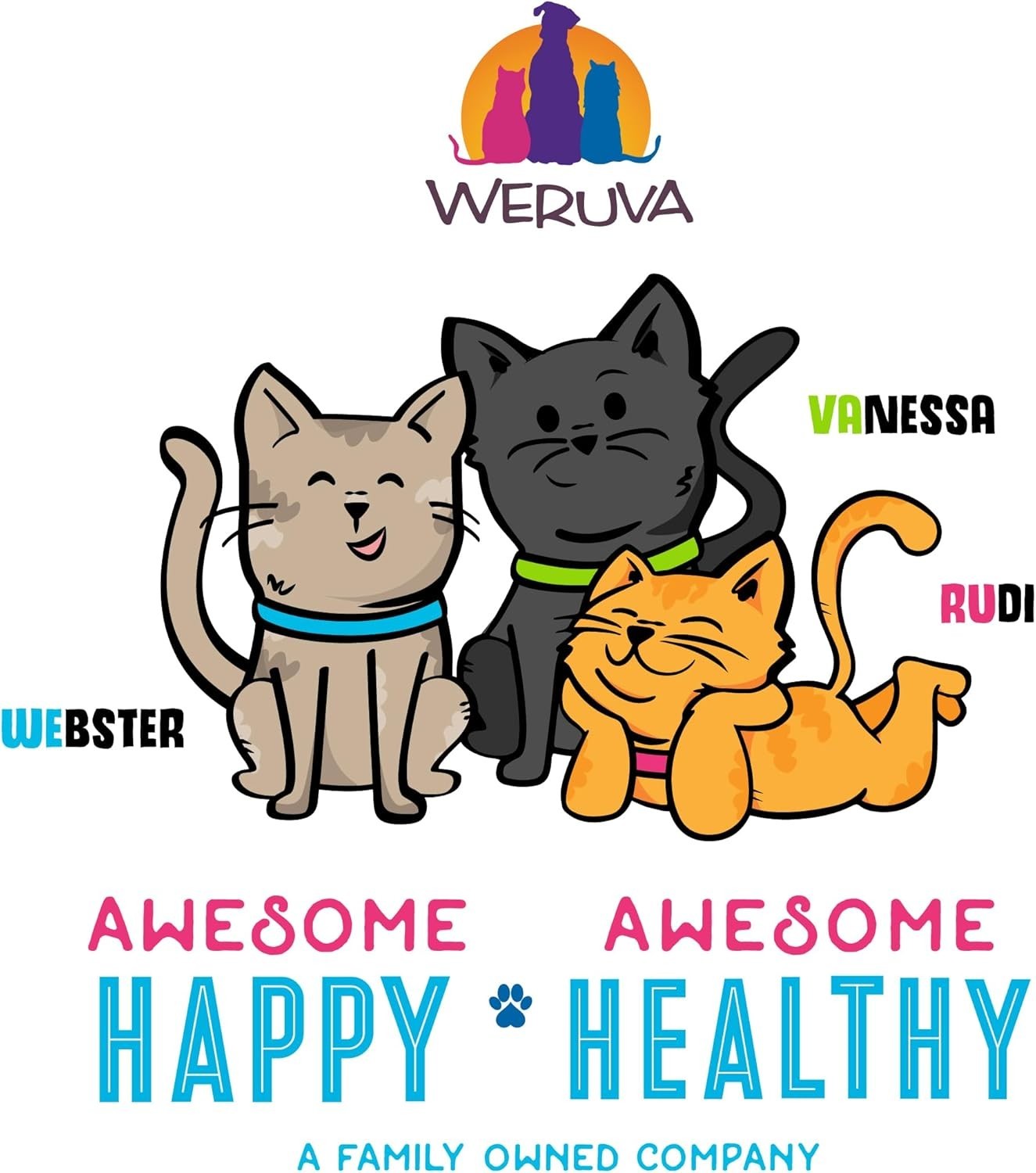 Weruva Classic Wet Cat Food Variety Pack, Paw Lickin’ Pals, 5.5oz x 24 Cans