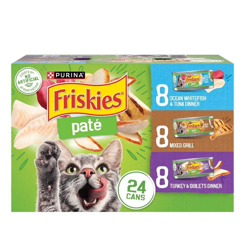 Classic Pate Variety Pack Wet Cat Food, 5.5 oz Cans