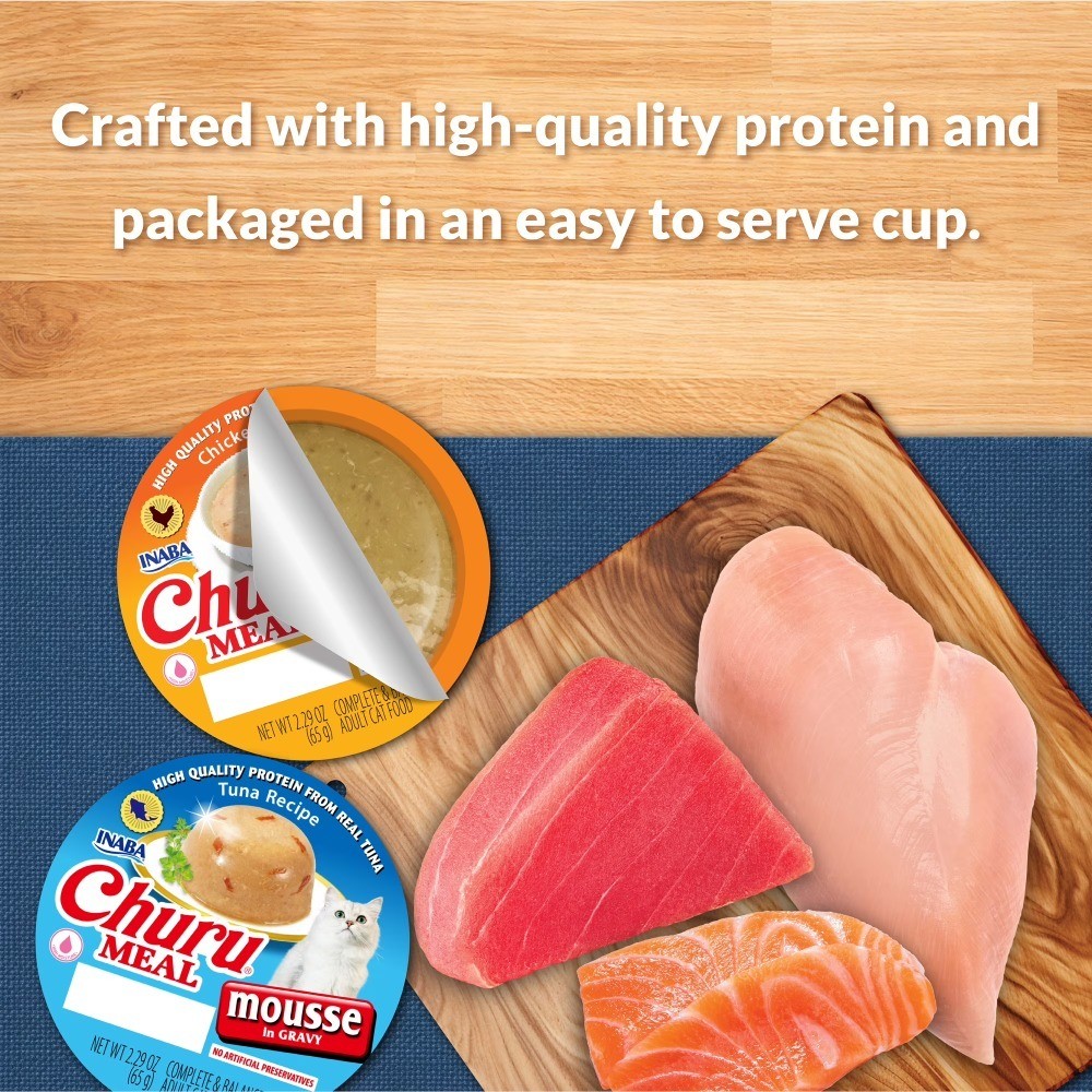 Wet Cat Food Variety Pack Chicken Flavor 12 Cups 2.29 oz Each